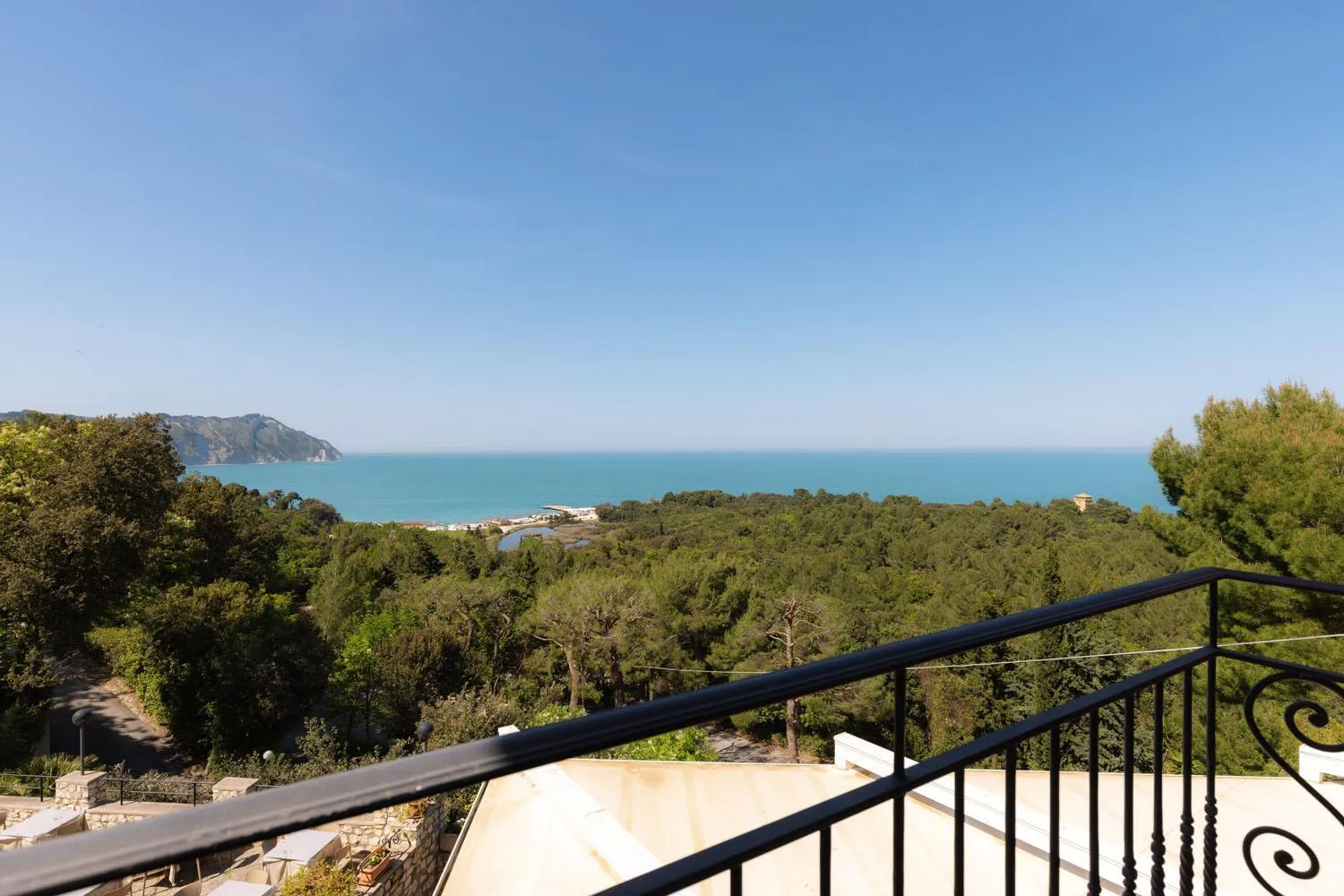 Balcony/Terrace in Hotel Internazionale
