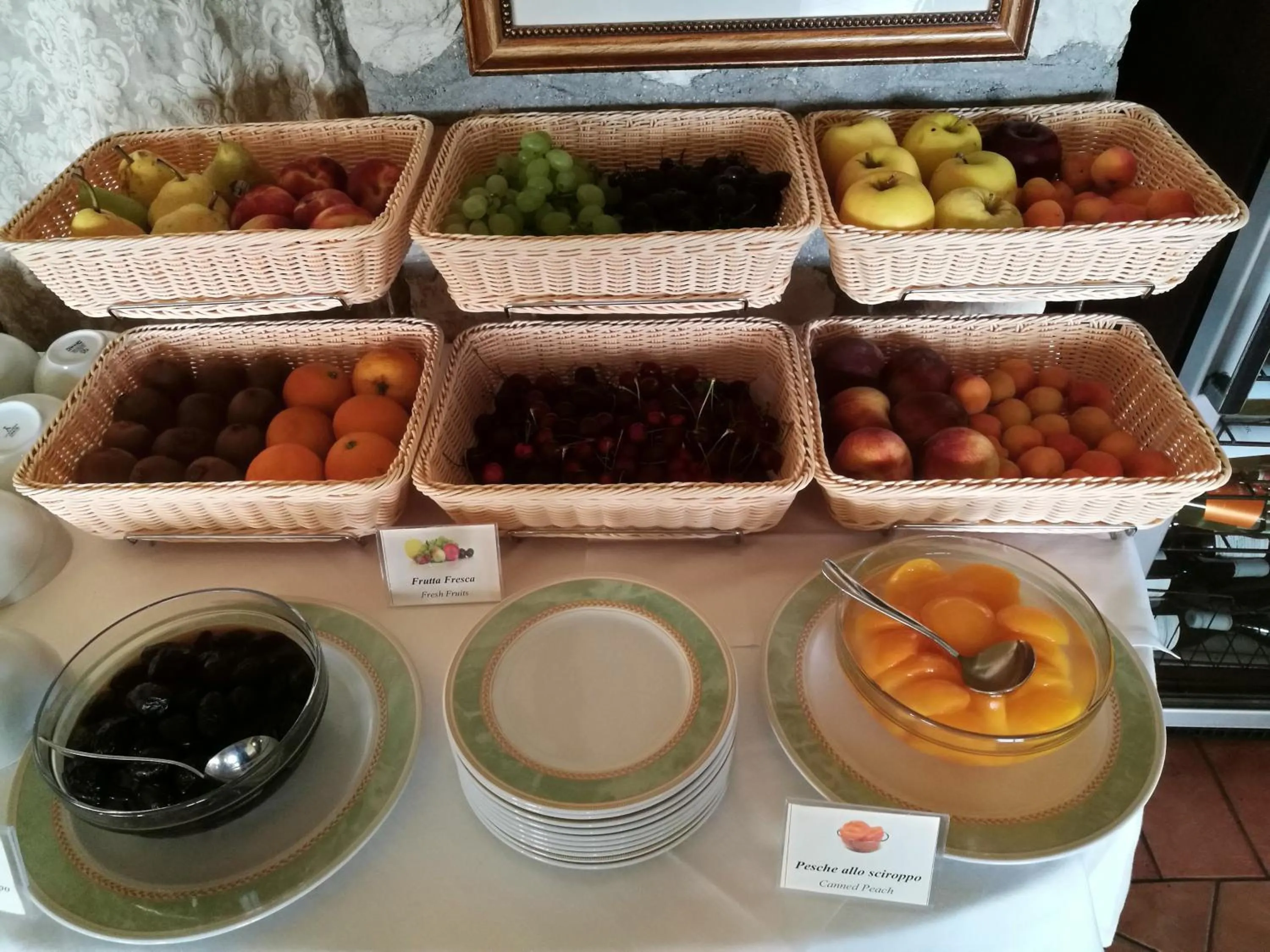 Breakfast in Hotel Internazionale