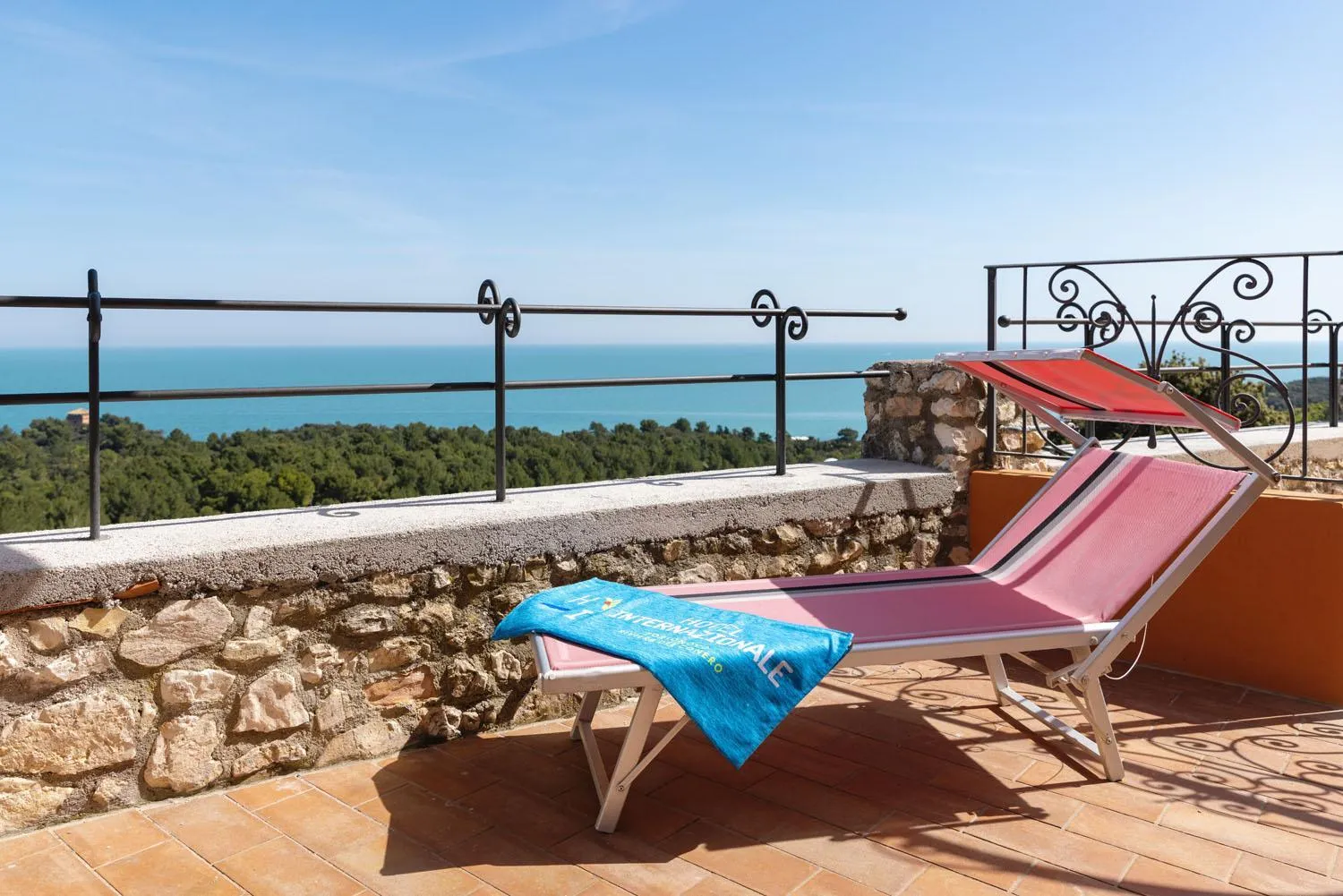 Patio in Hotel Internazionale