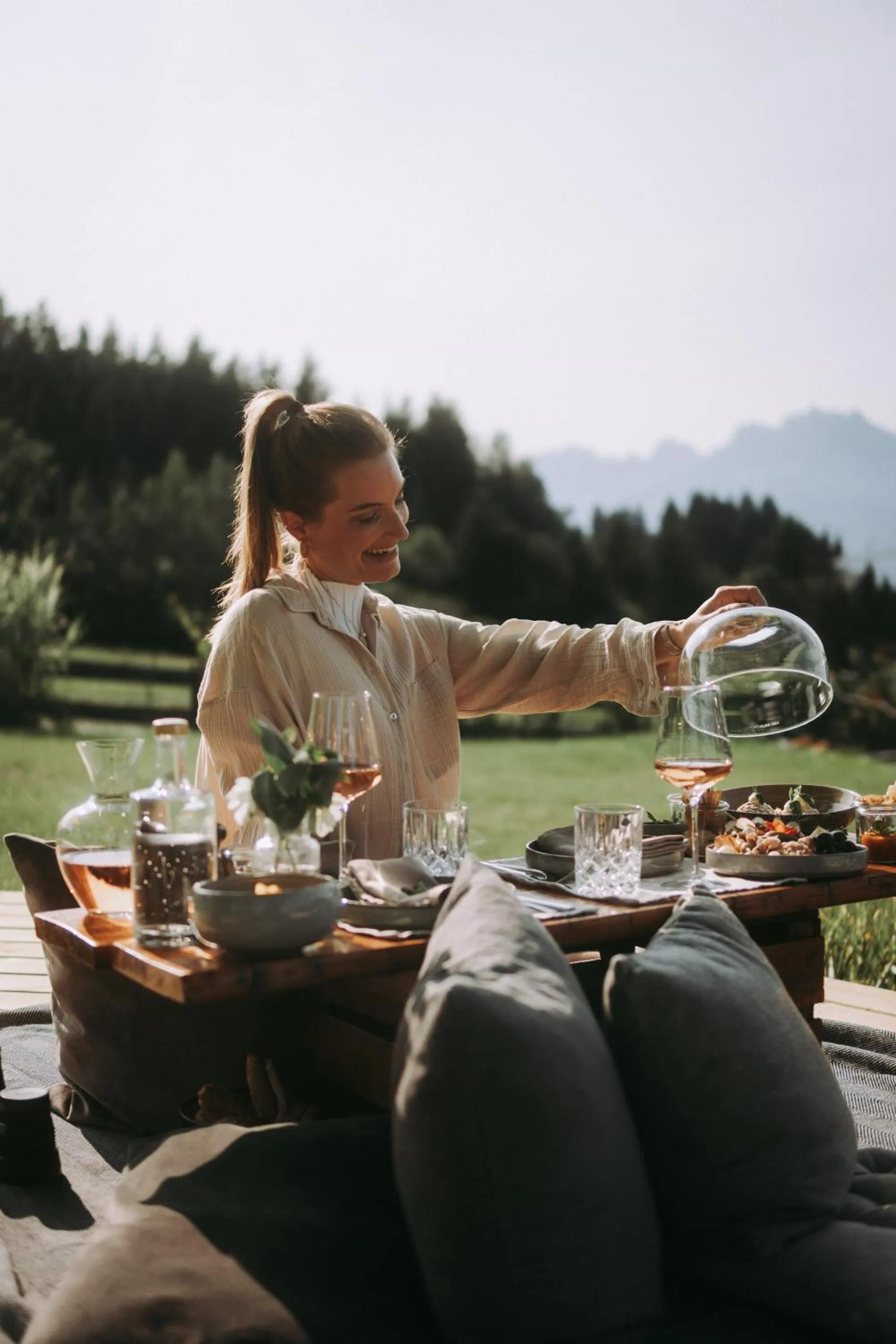 Food in Farmhotel & Chalets Grosslehen