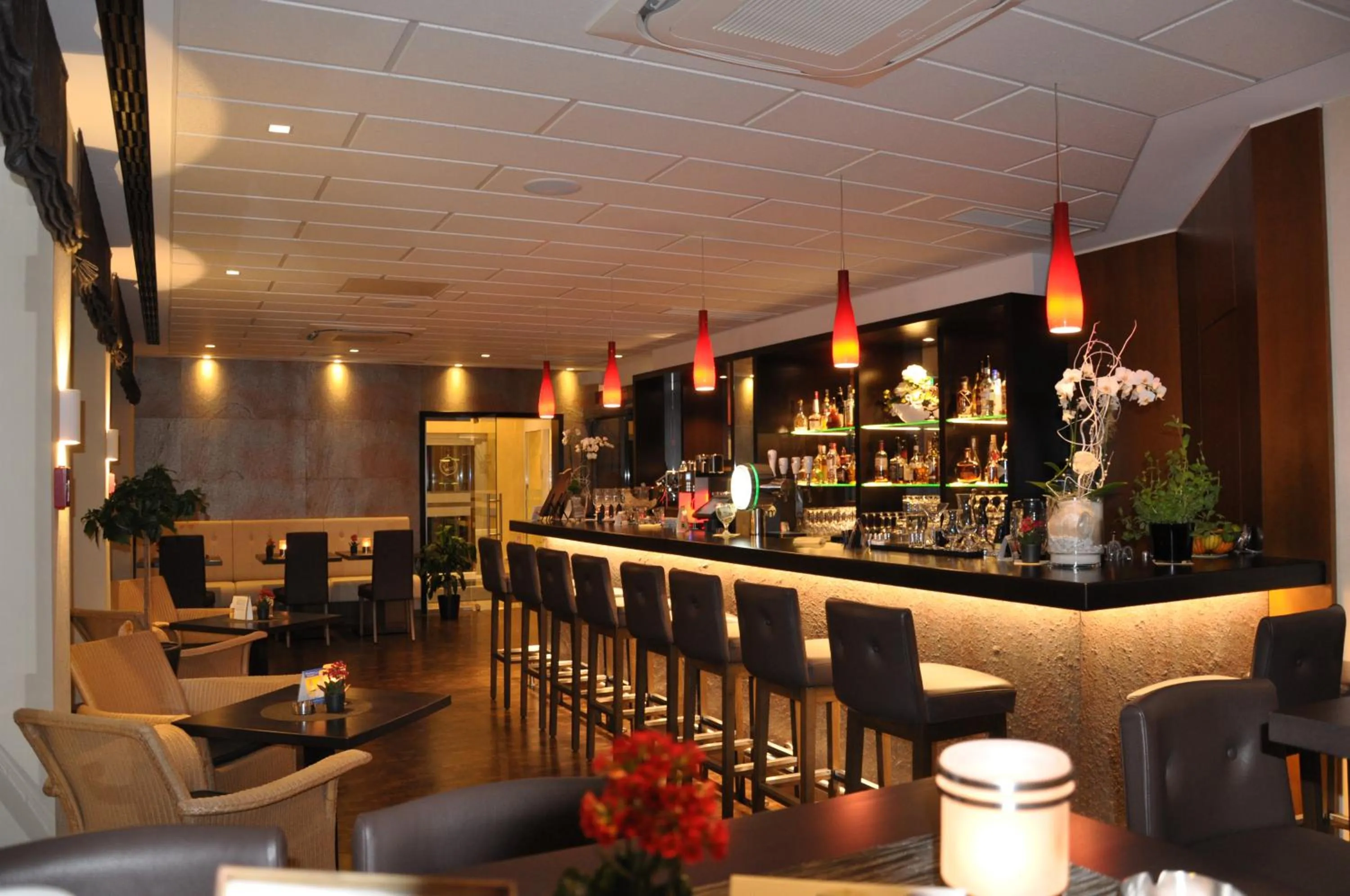 Lounge or bar in Hotel Merkur