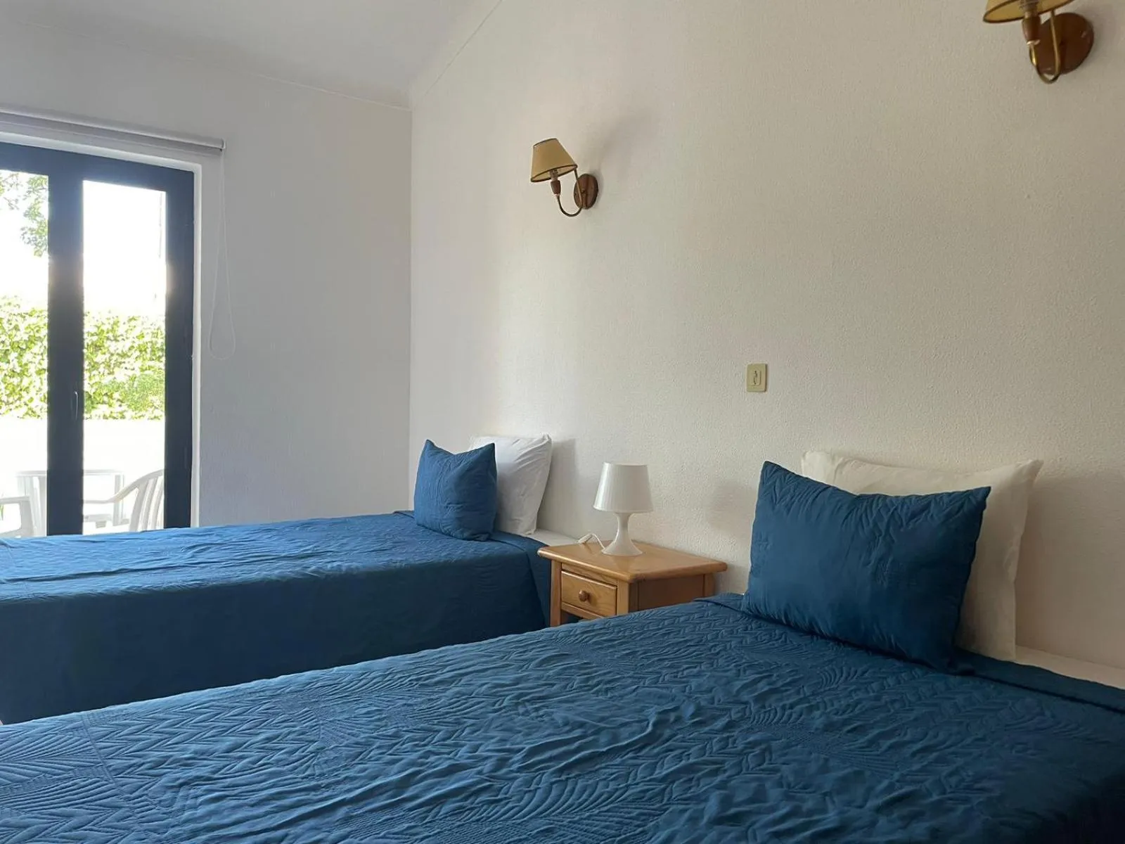 Bed in Apartamentos Honorio - Pool and Garden