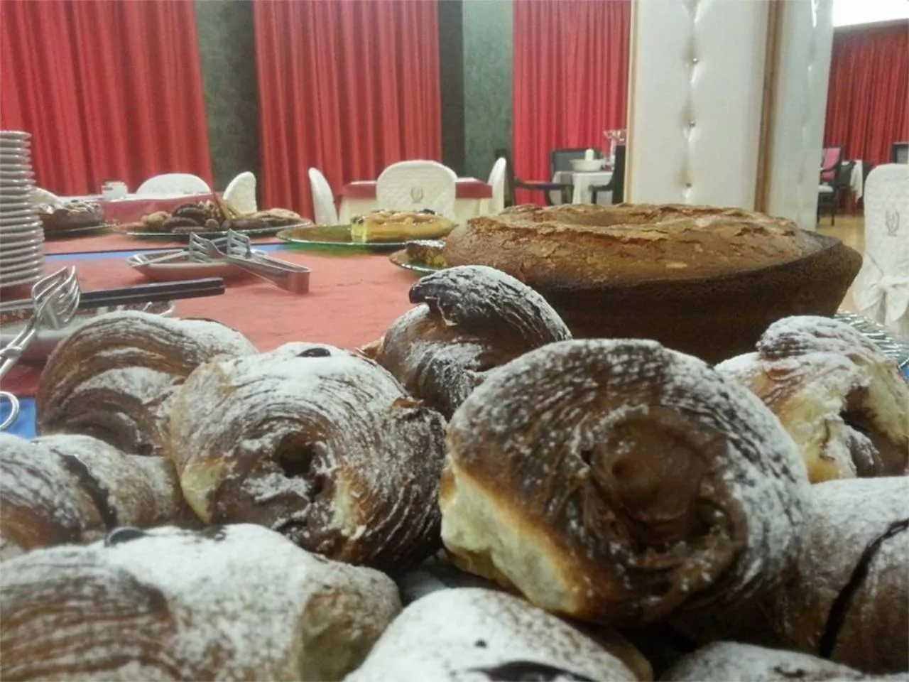 Breakfast in Hotel La Rosa dei Venti