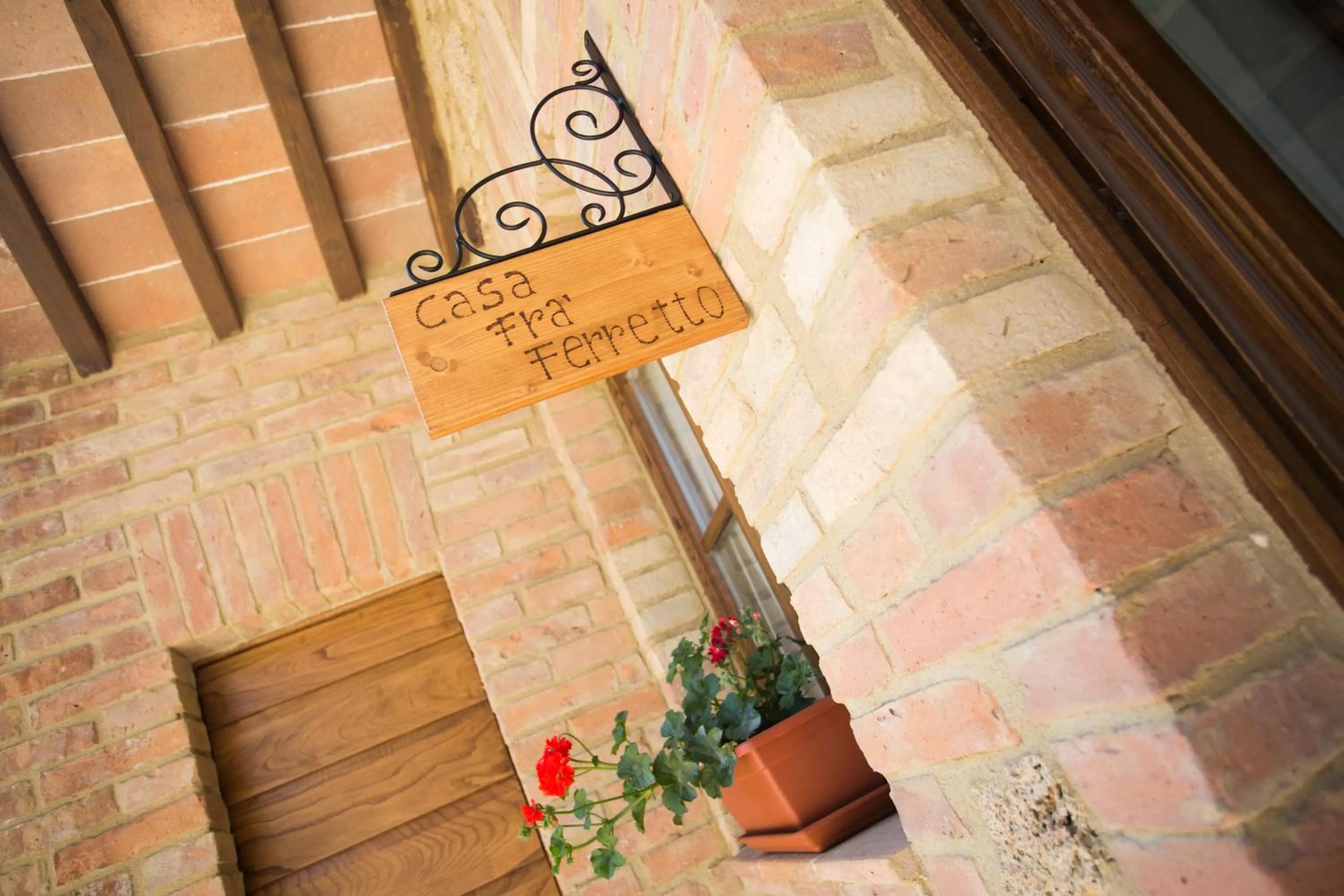 Decorative detail in Casale San Galgano