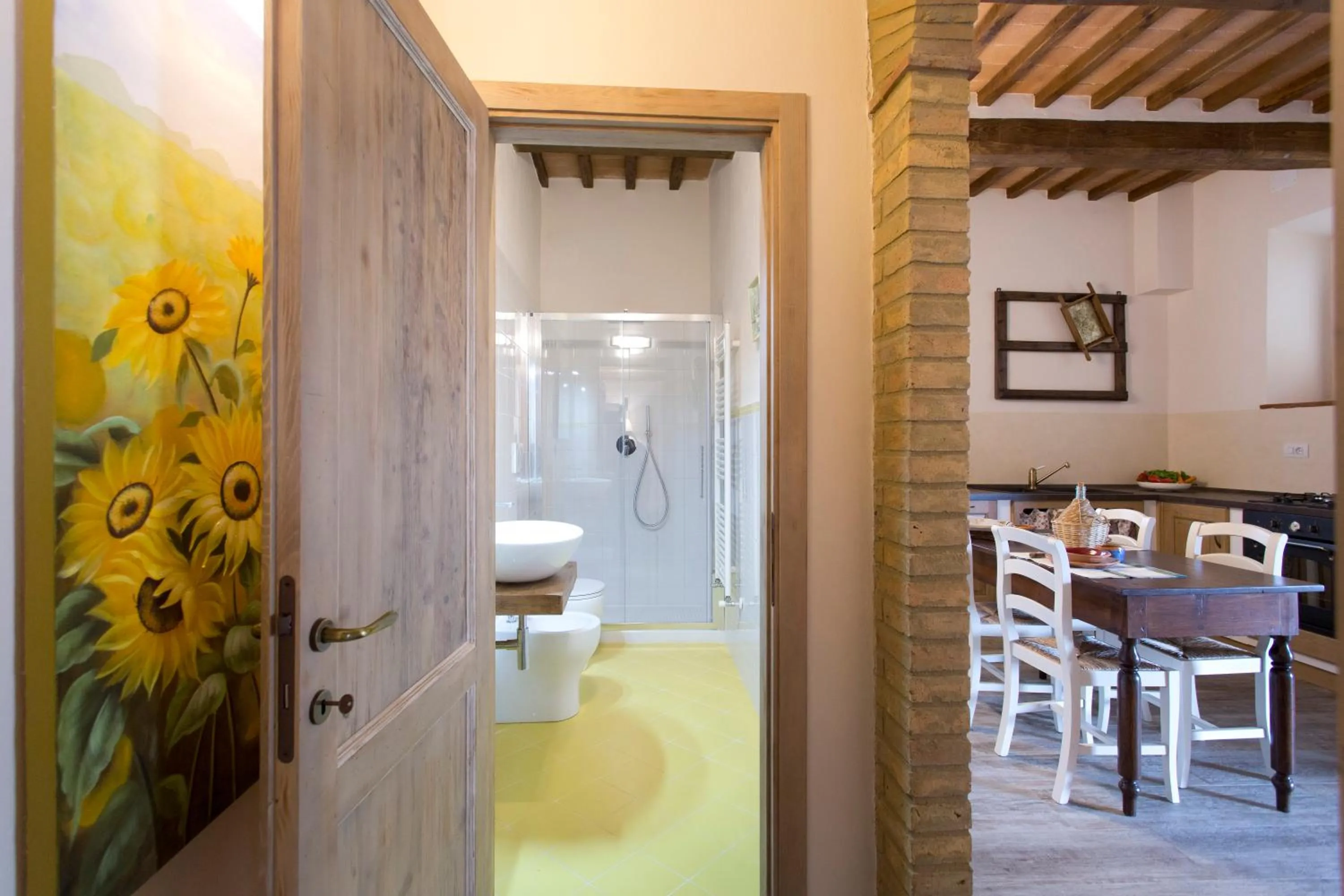 Bathroom in Casale San Galgano