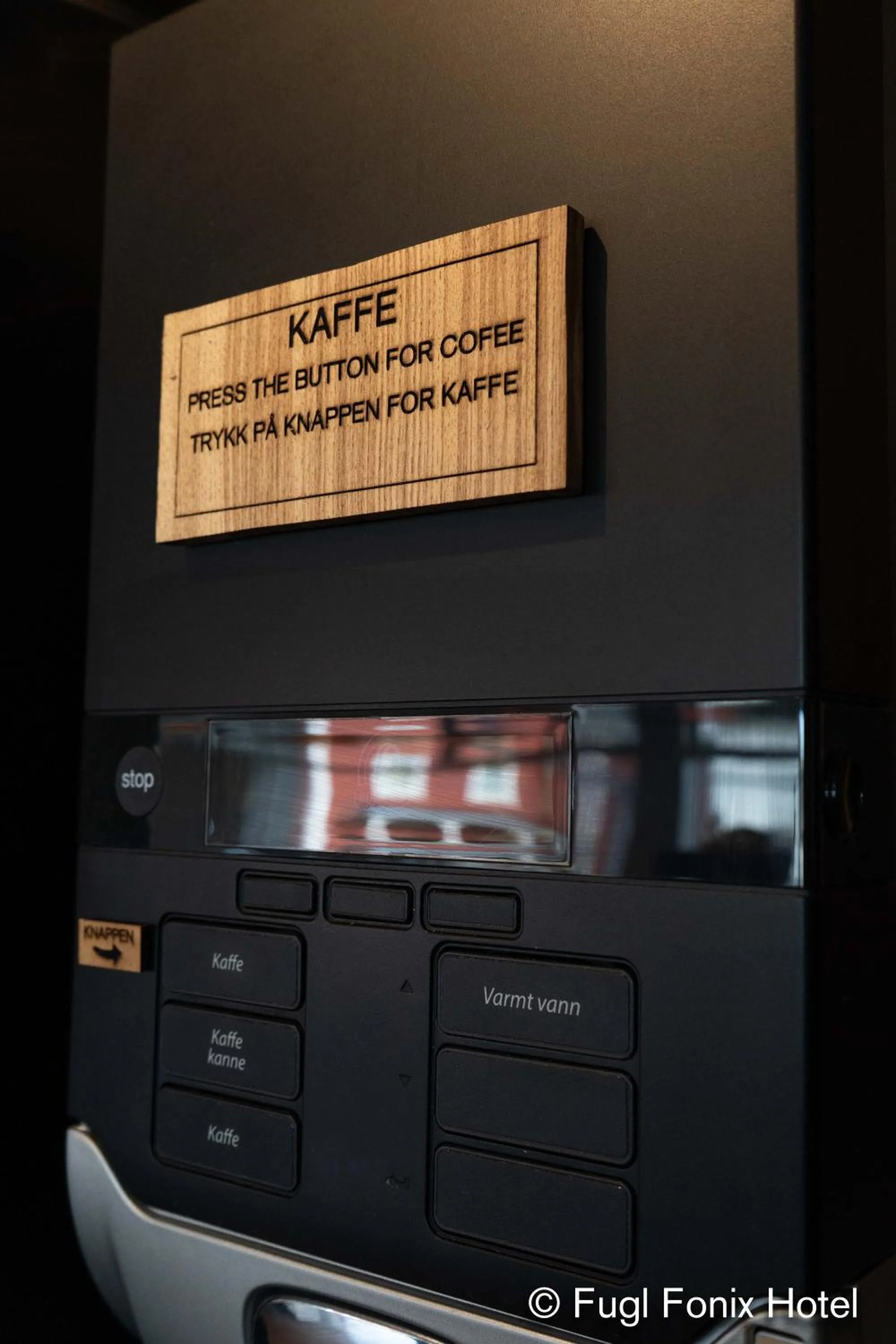 Coffee/tea facilities in Fugl Fønix Hotel