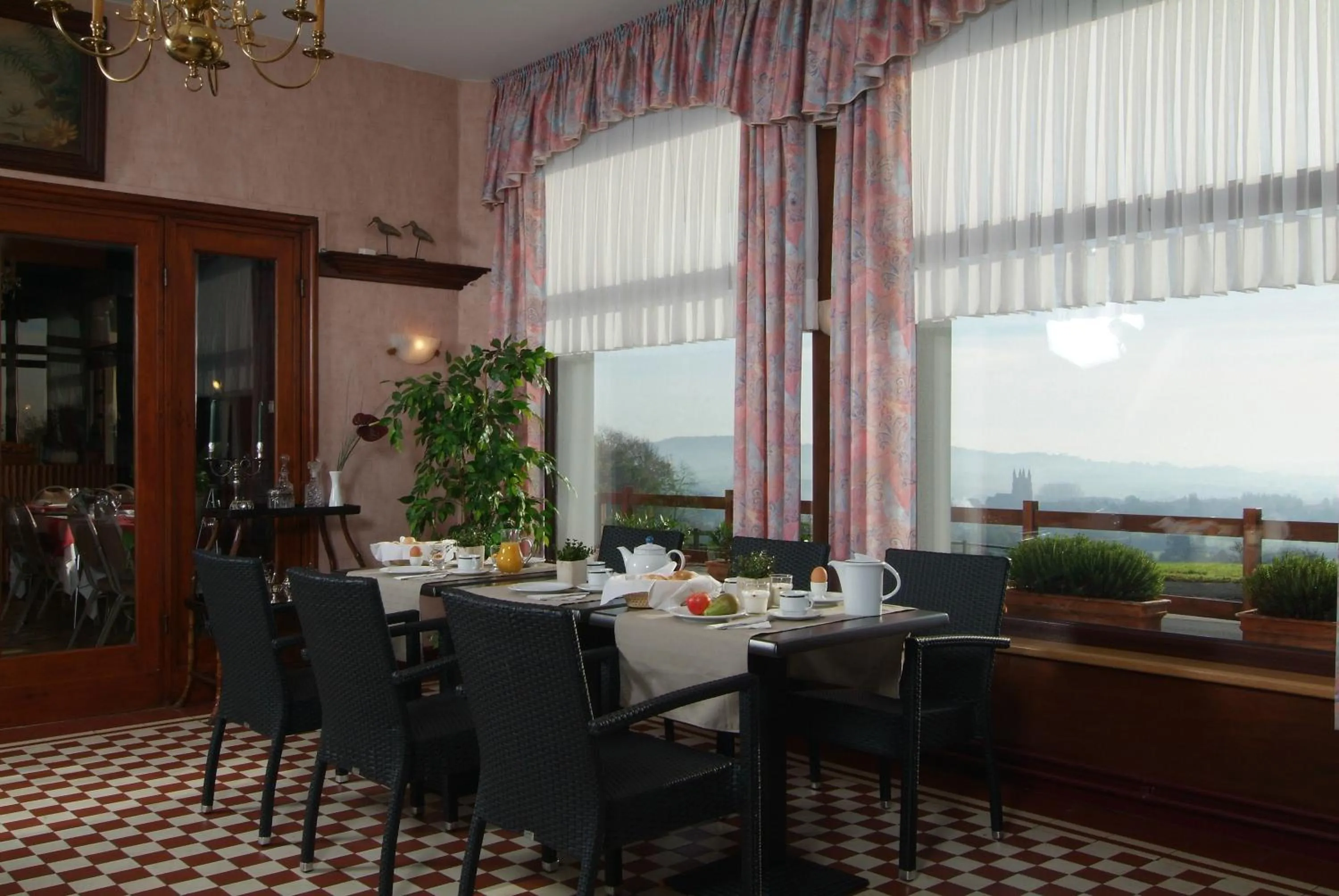 Dining area in Hotel Belvedere