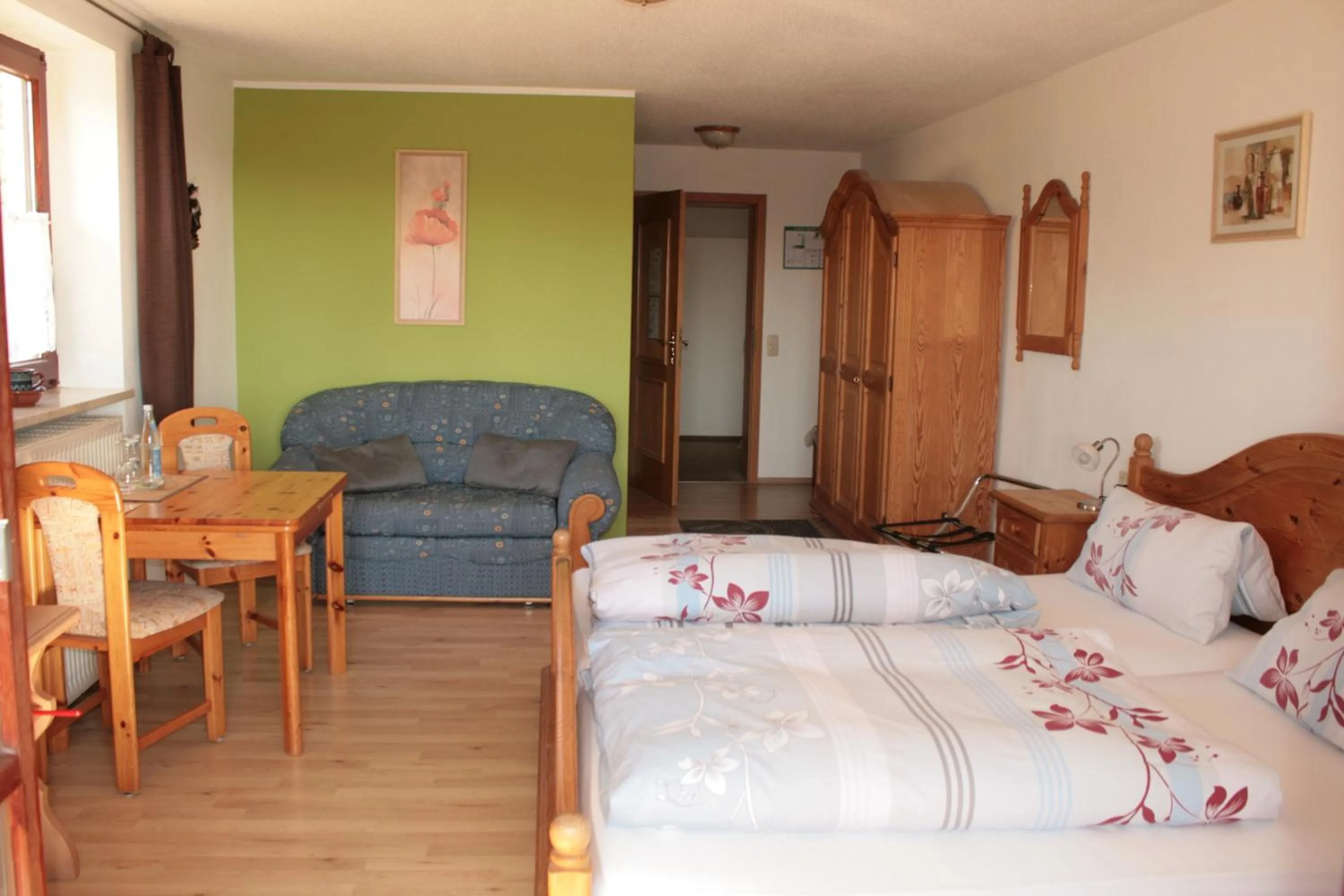 Bed in Waldpension Jägerstüberl