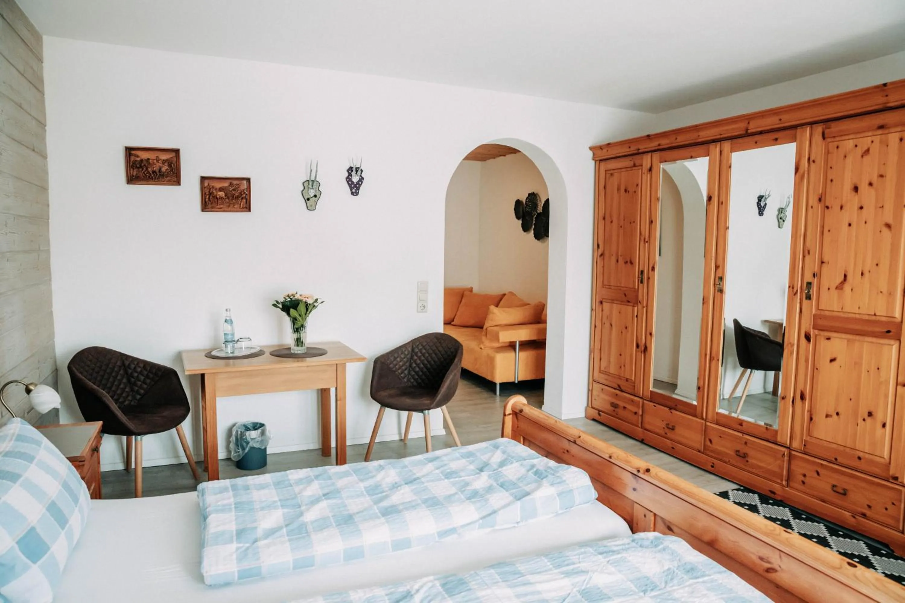 Photo of the whole room, Bed in Waldpension Jägerstüberl