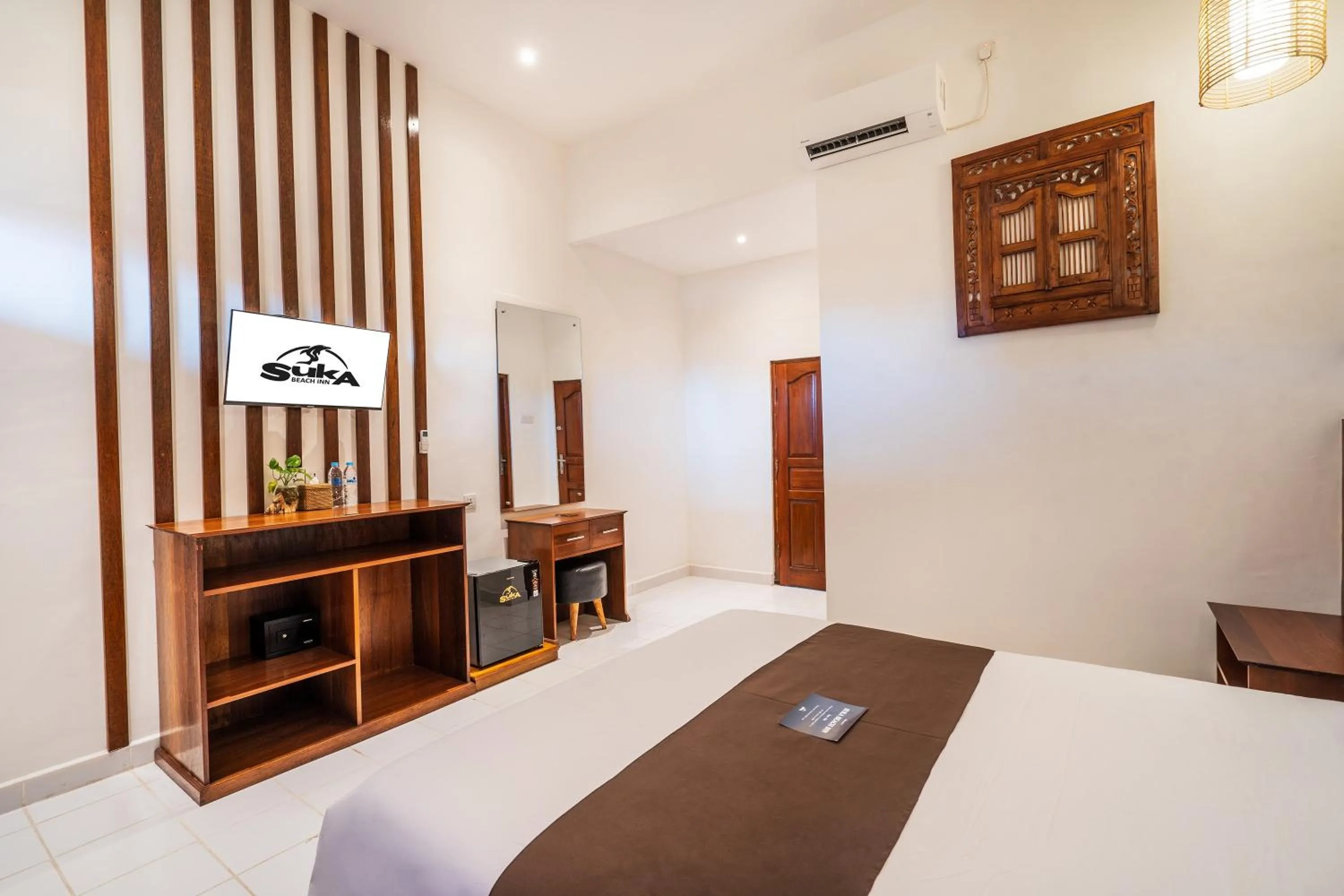 Bed in Suka Beach Inn