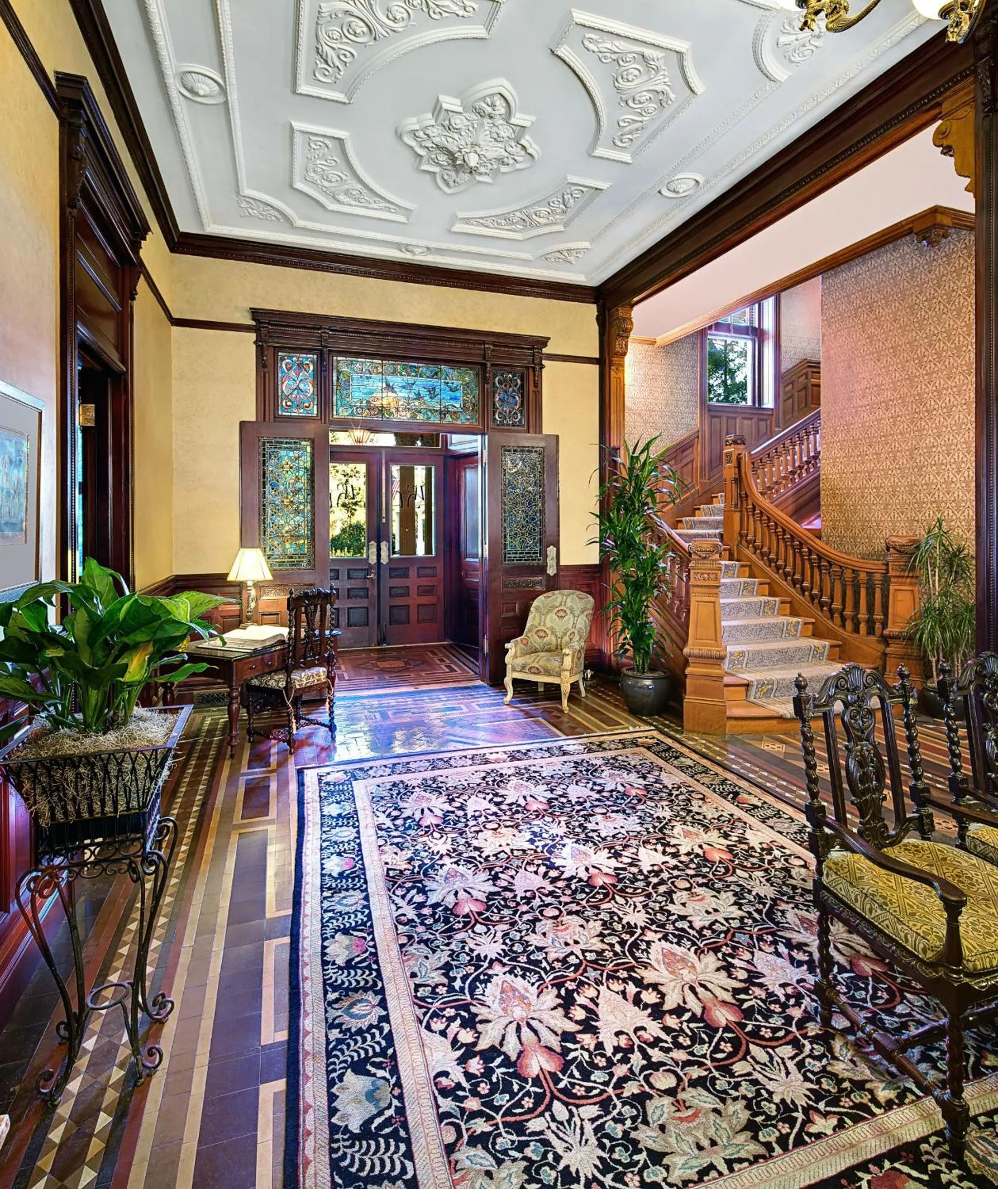 Lobby or reception in Wentworth Mansion