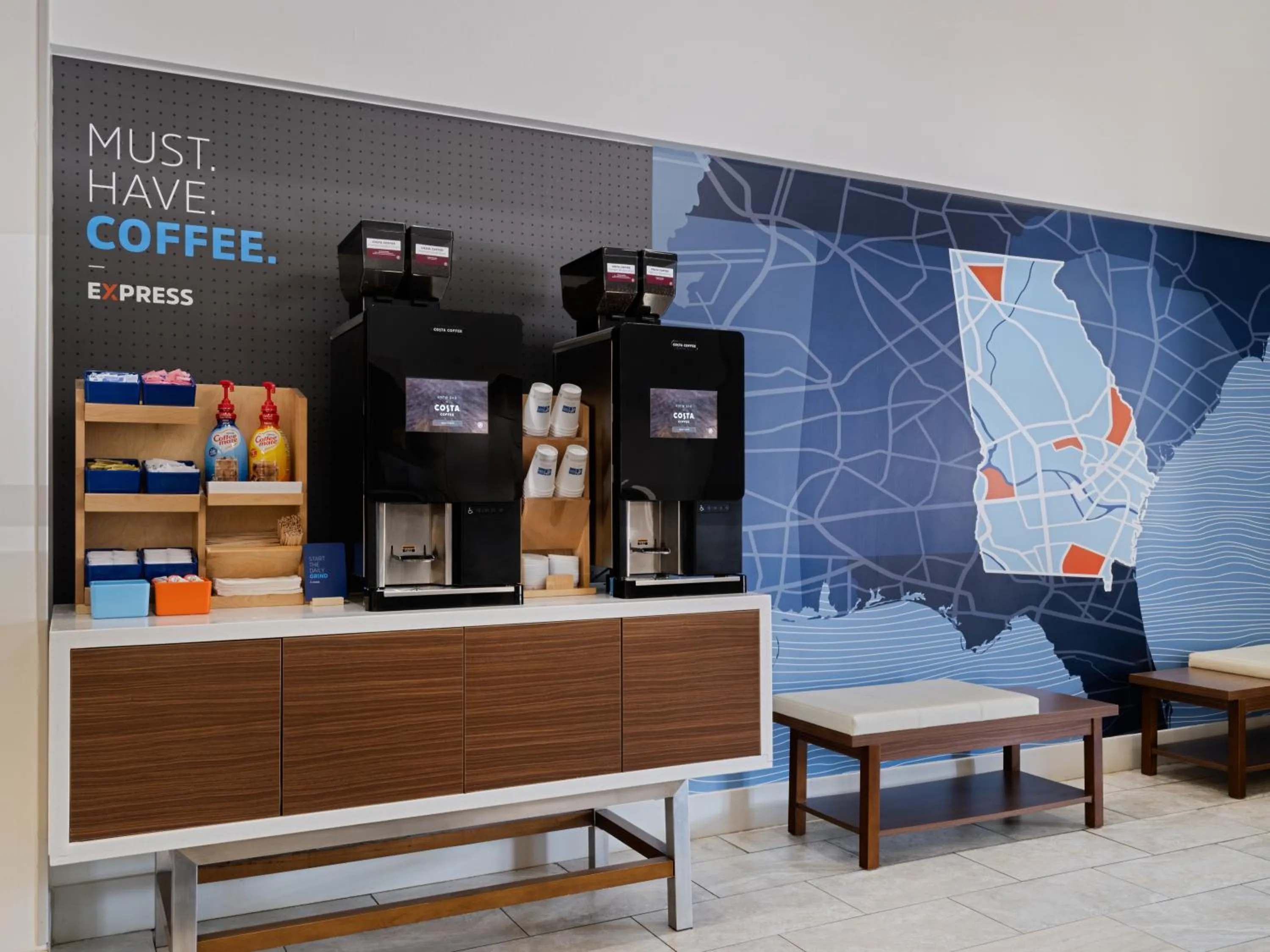 Coffee/tea facilities in Holiday Inn Express & Suites Augusta West - Ft Gordon Area by IHG