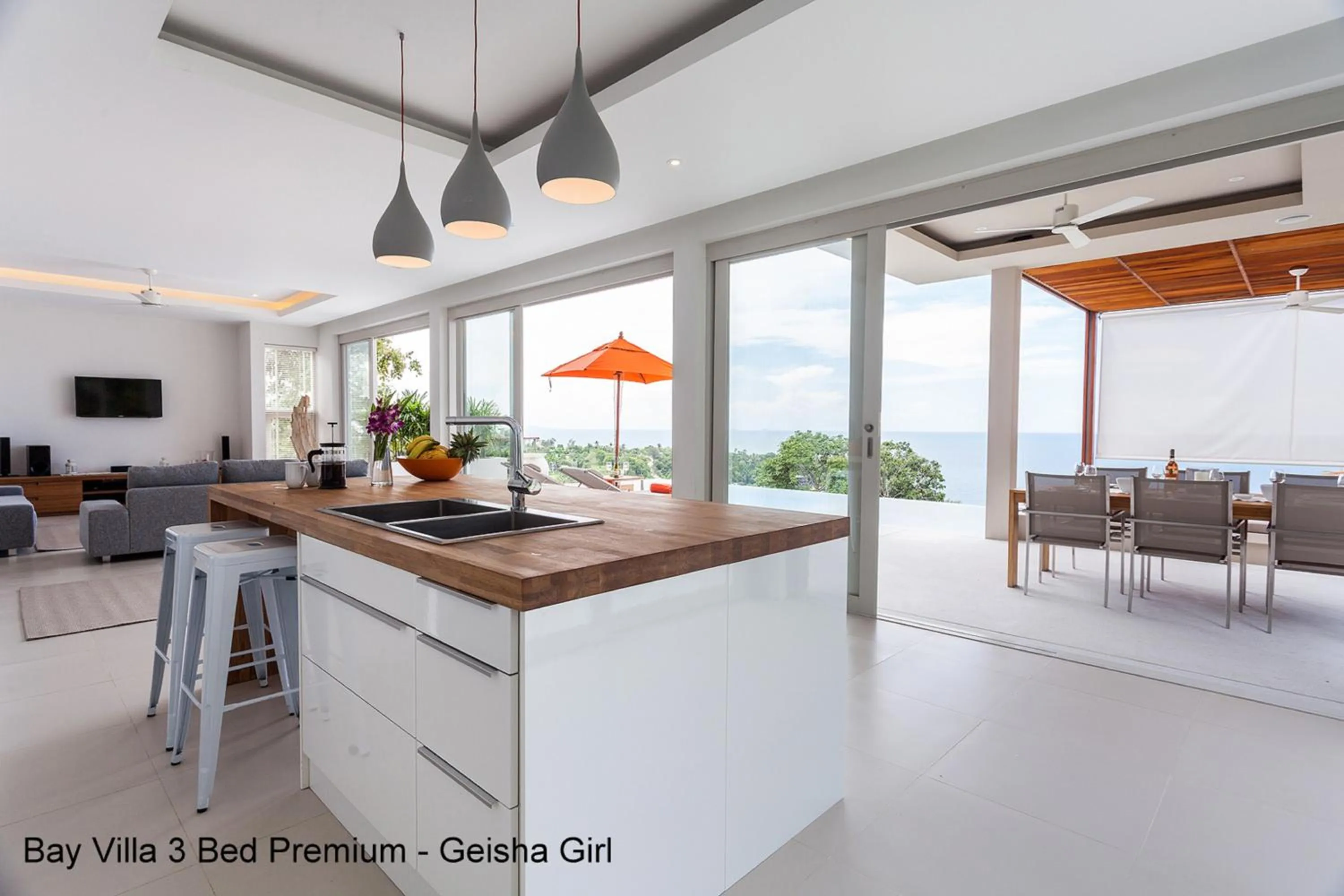 TV and multimedia in Bay Villas Koh Phangan