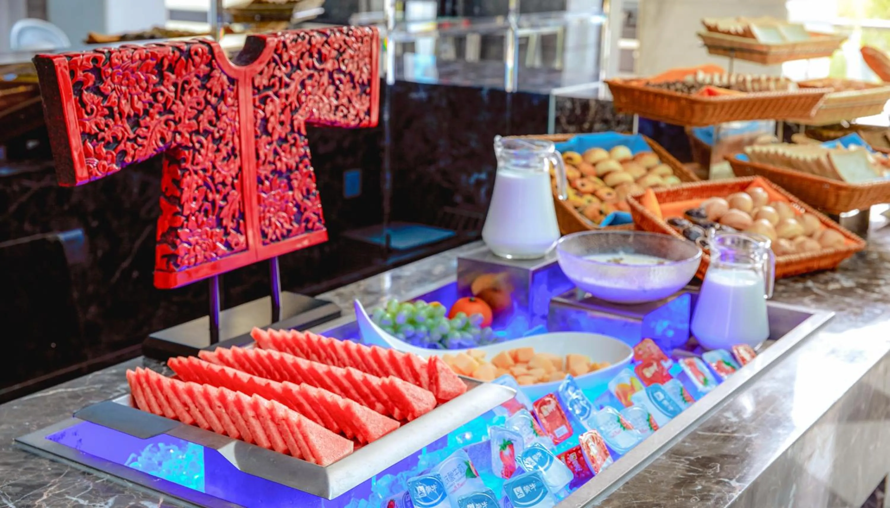 Buffet breakfast in Dorsett Shanghai