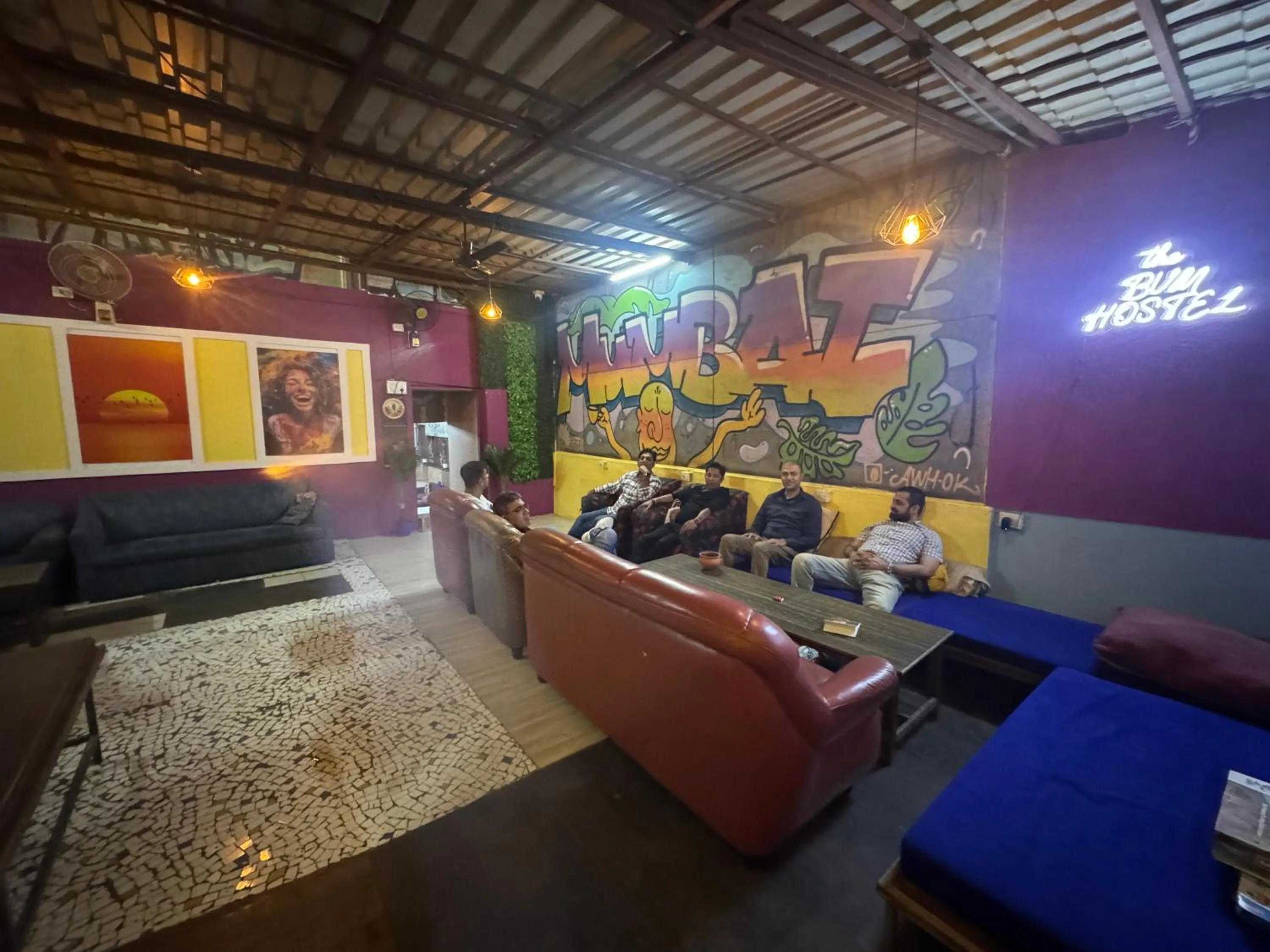 Property building in Backpackers Villa Mumbai