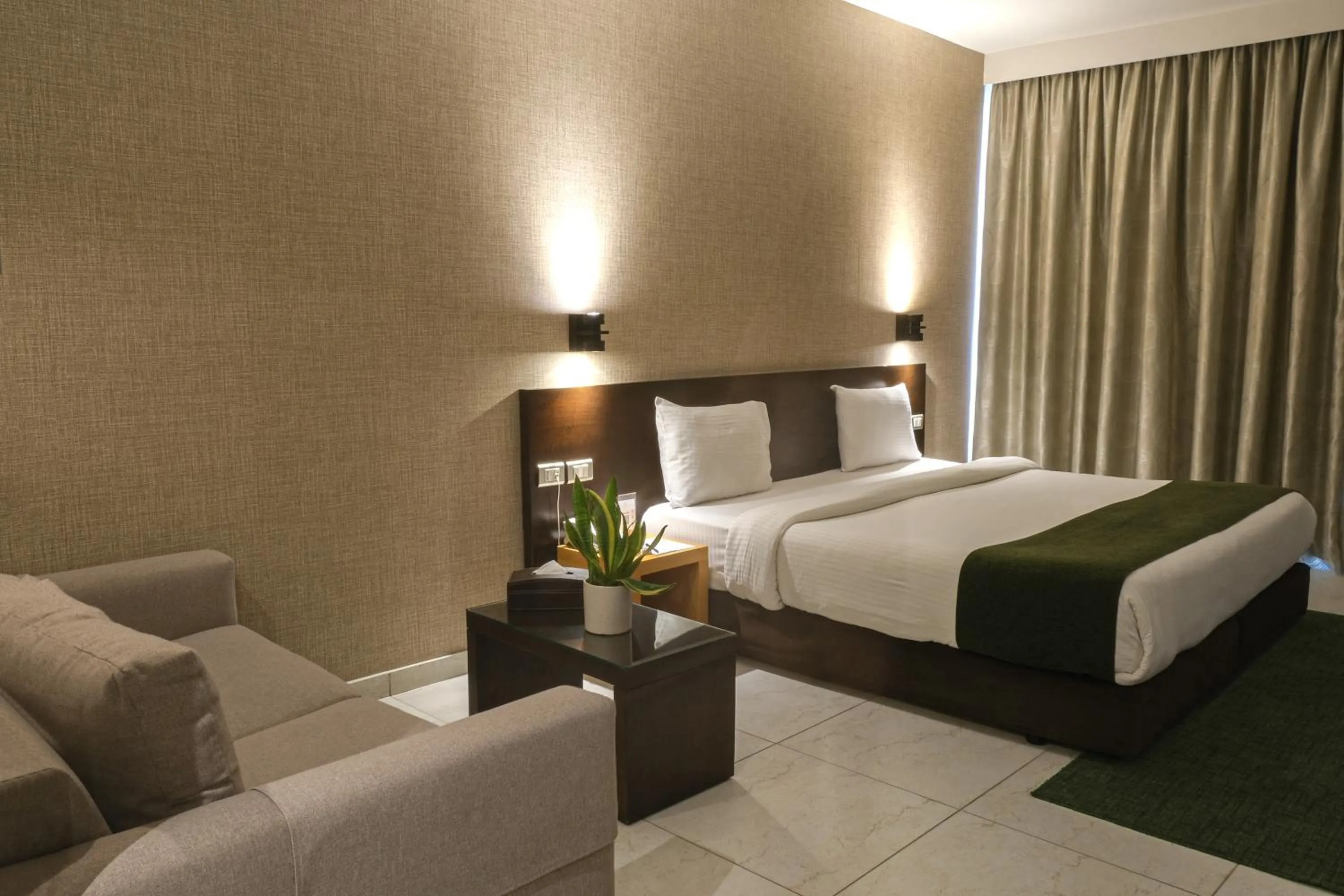 Bed in The Parisian Hotel