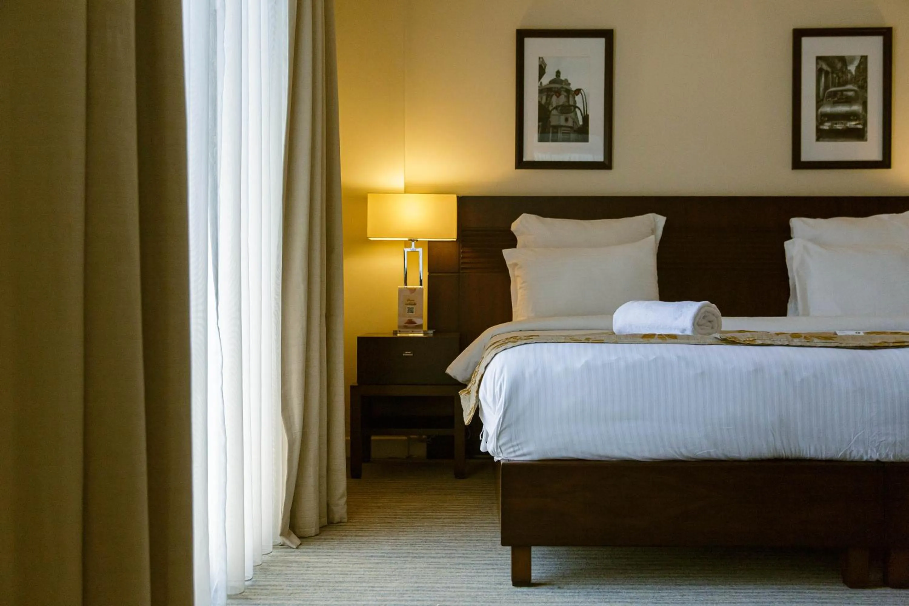Bed in The Parisian Hotel