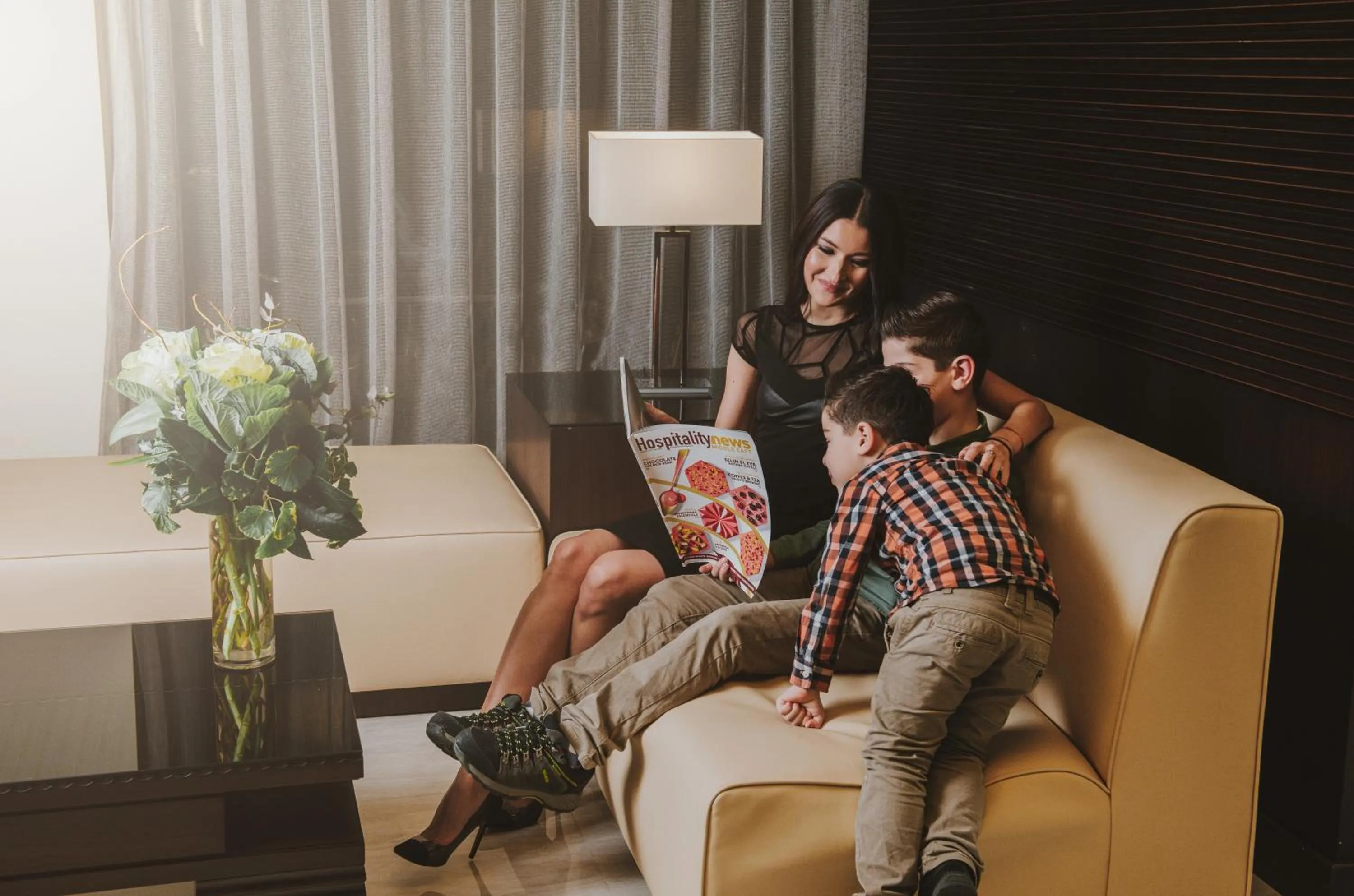 Lobby or reception in The Parisian Hotel