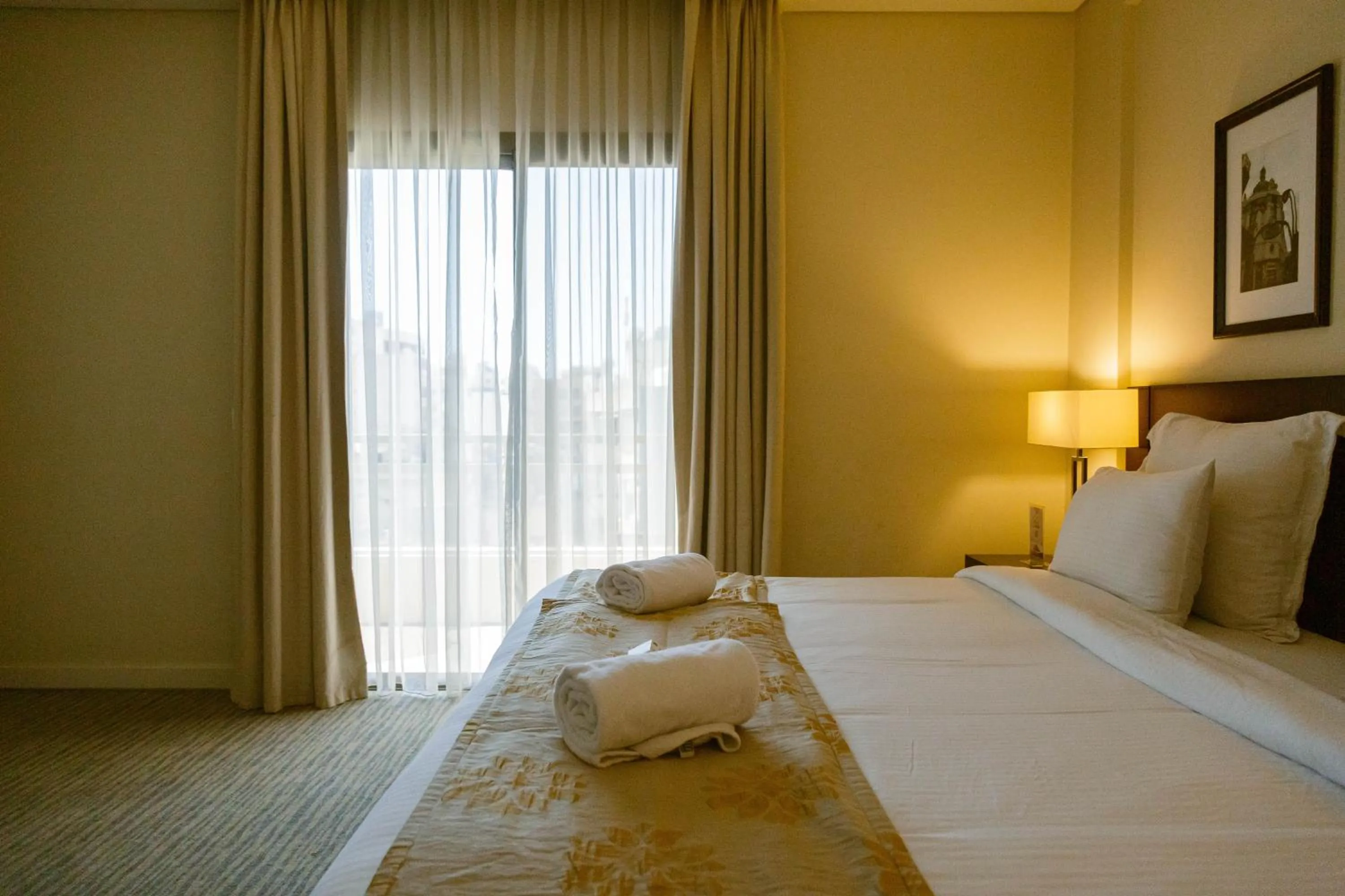 Bed in The Parisian Hotel