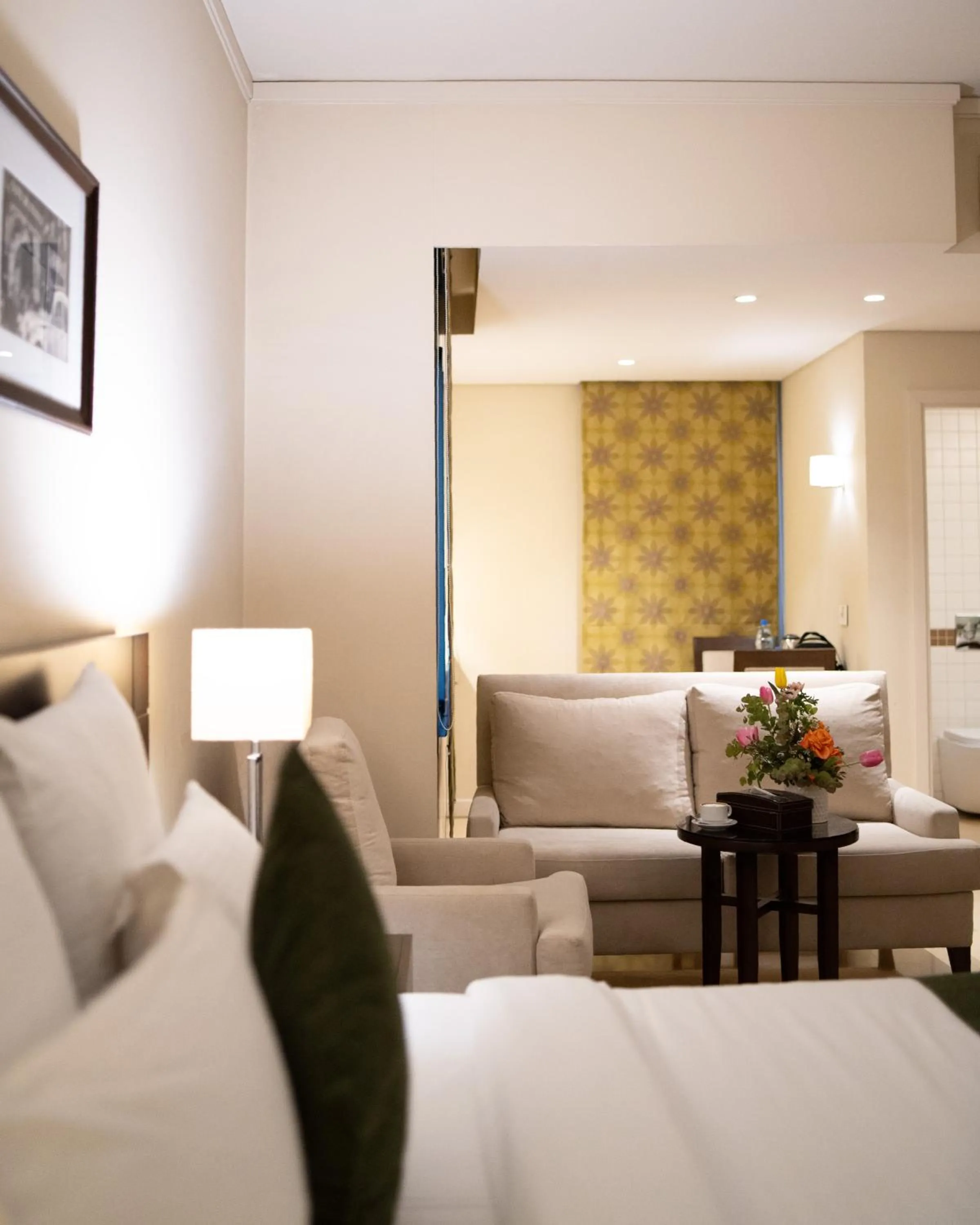 Bed in The Parisian Hotel