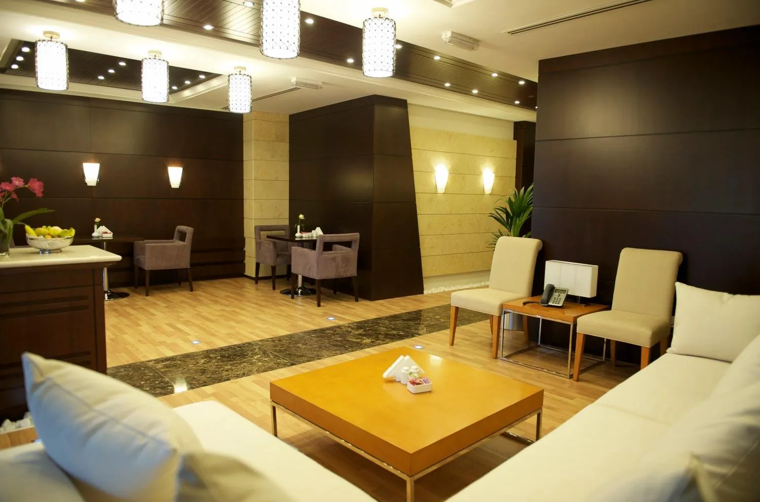 Lobby or reception in Grand Bellevue Hotel Apartment Dubai