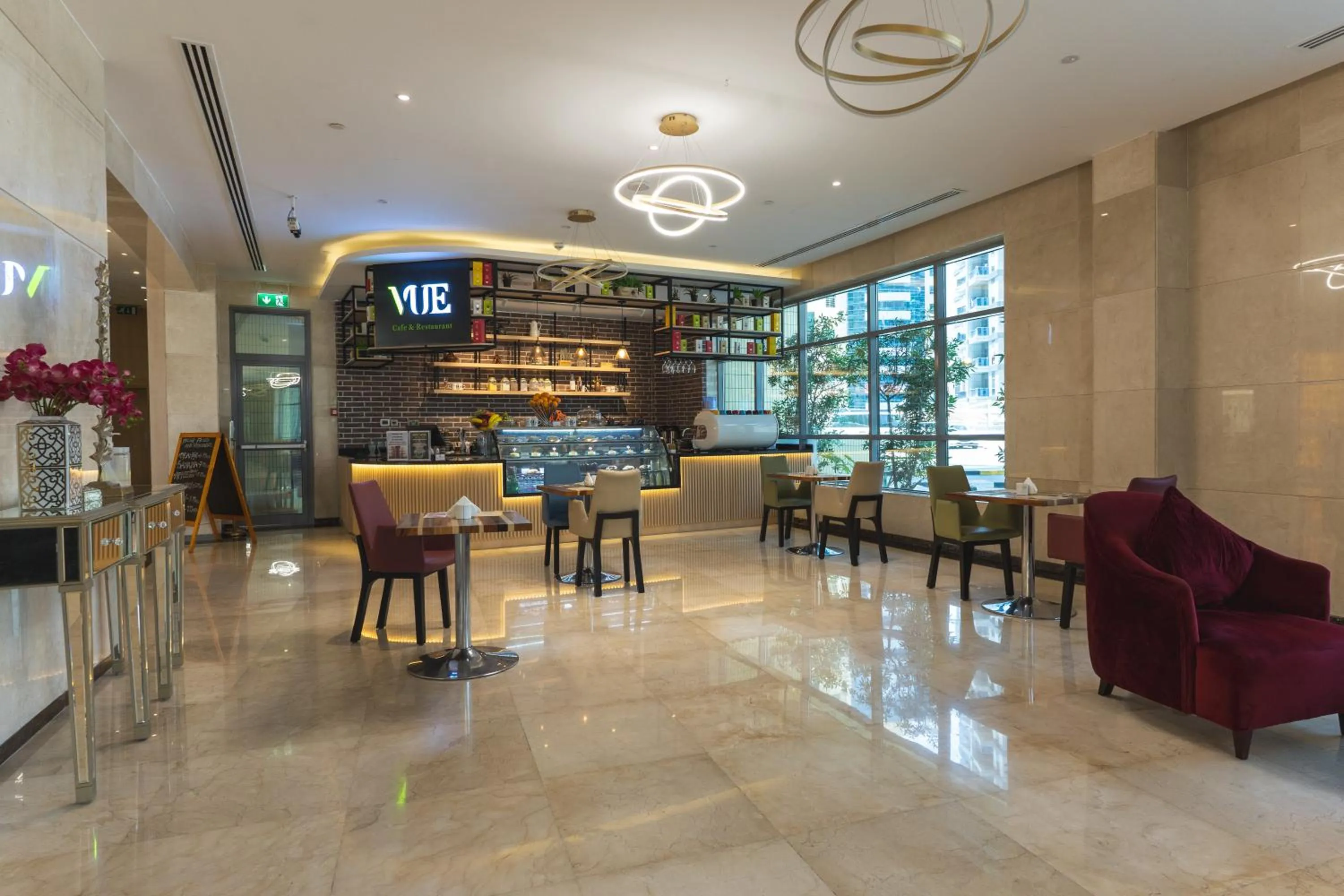 Lobby or reception in Grand Bellevue Hotel Apartment Dubai