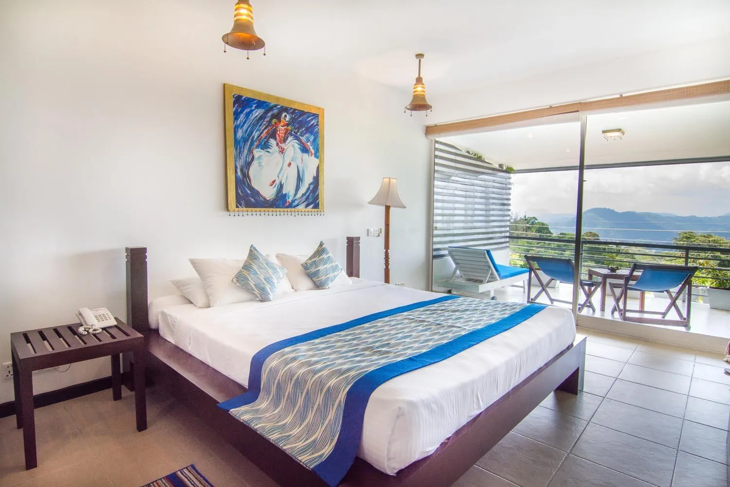 Bed in The Theva Residency