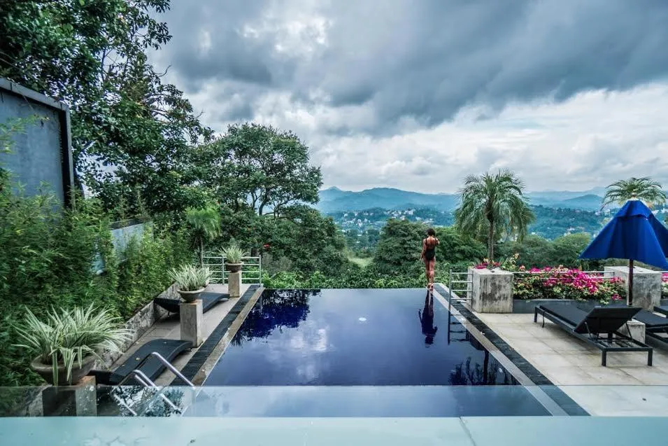 Patio in The Theva Residency