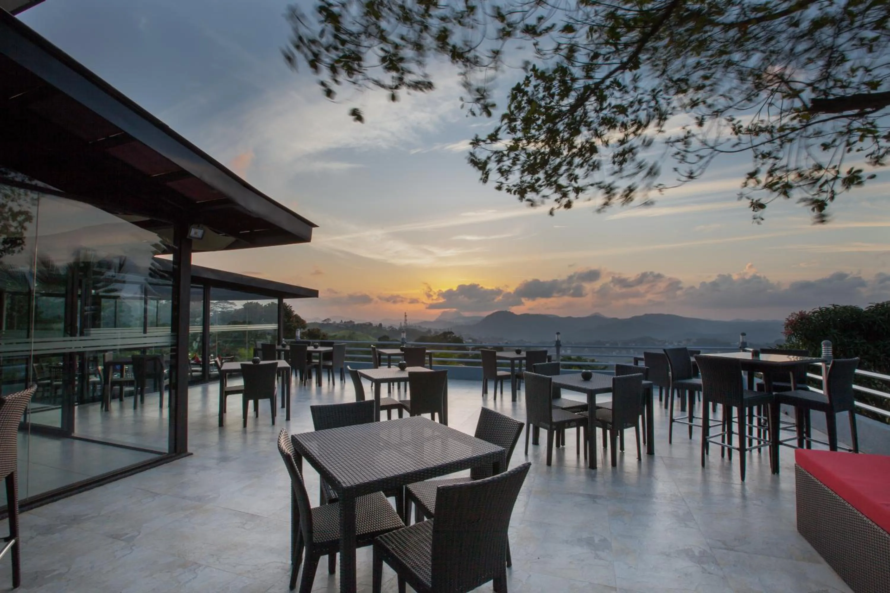 Restaurant/places to eat in The Theva Residency