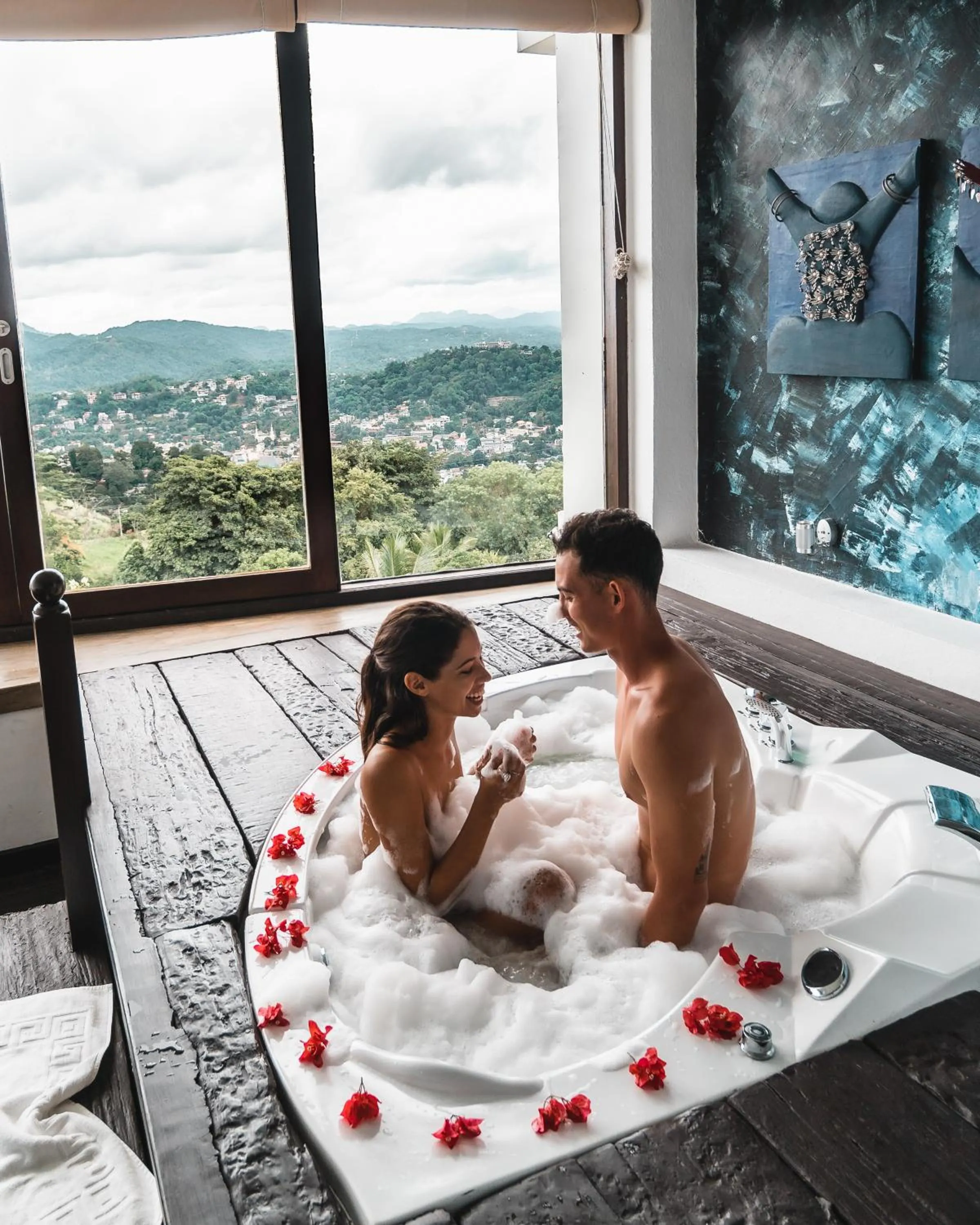 People in The Theva Residency