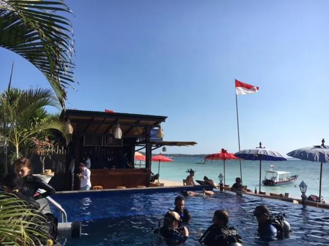 Swimming pool in Linda Beach Hotel