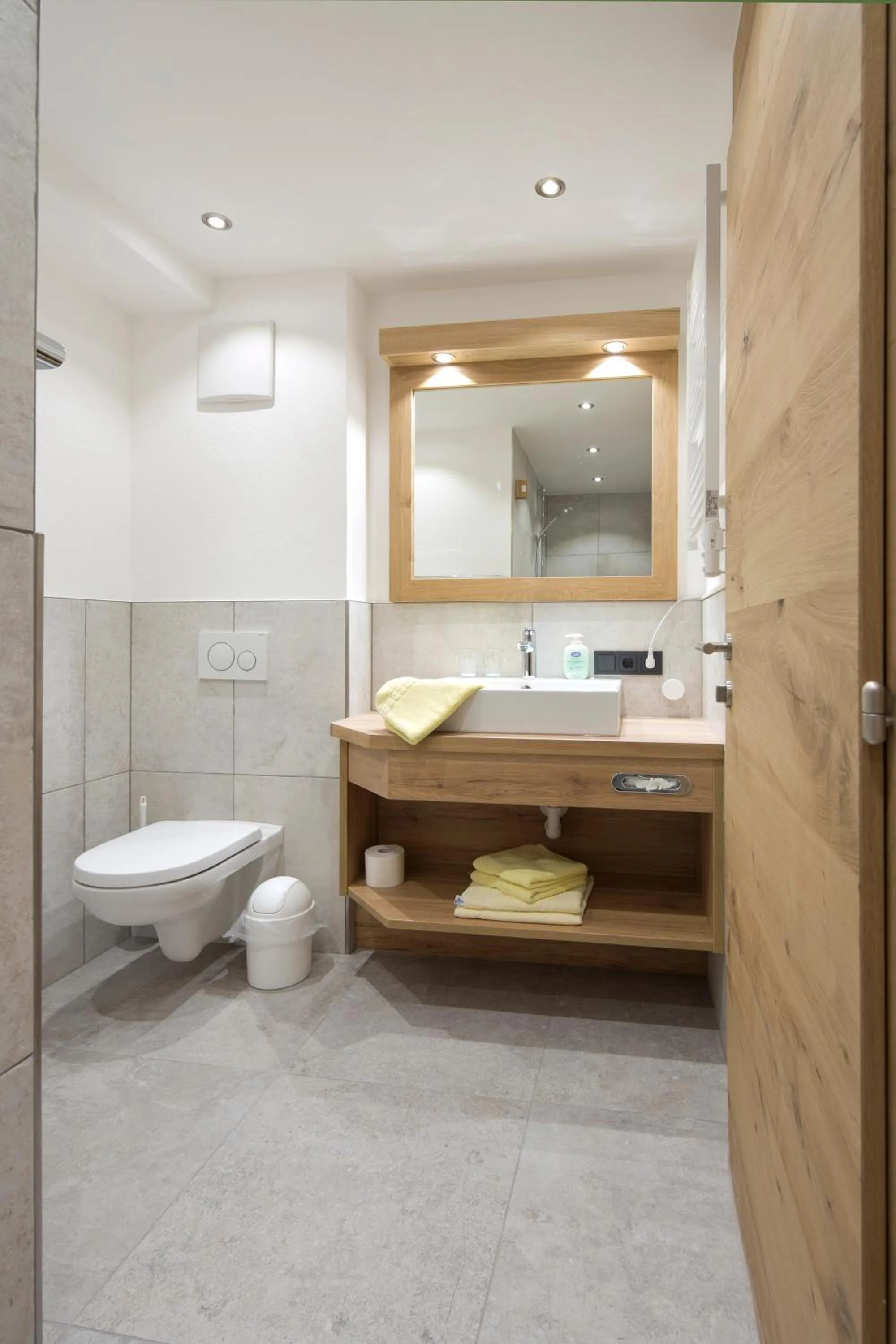 Toilet in Hotel Gasthof Obermair