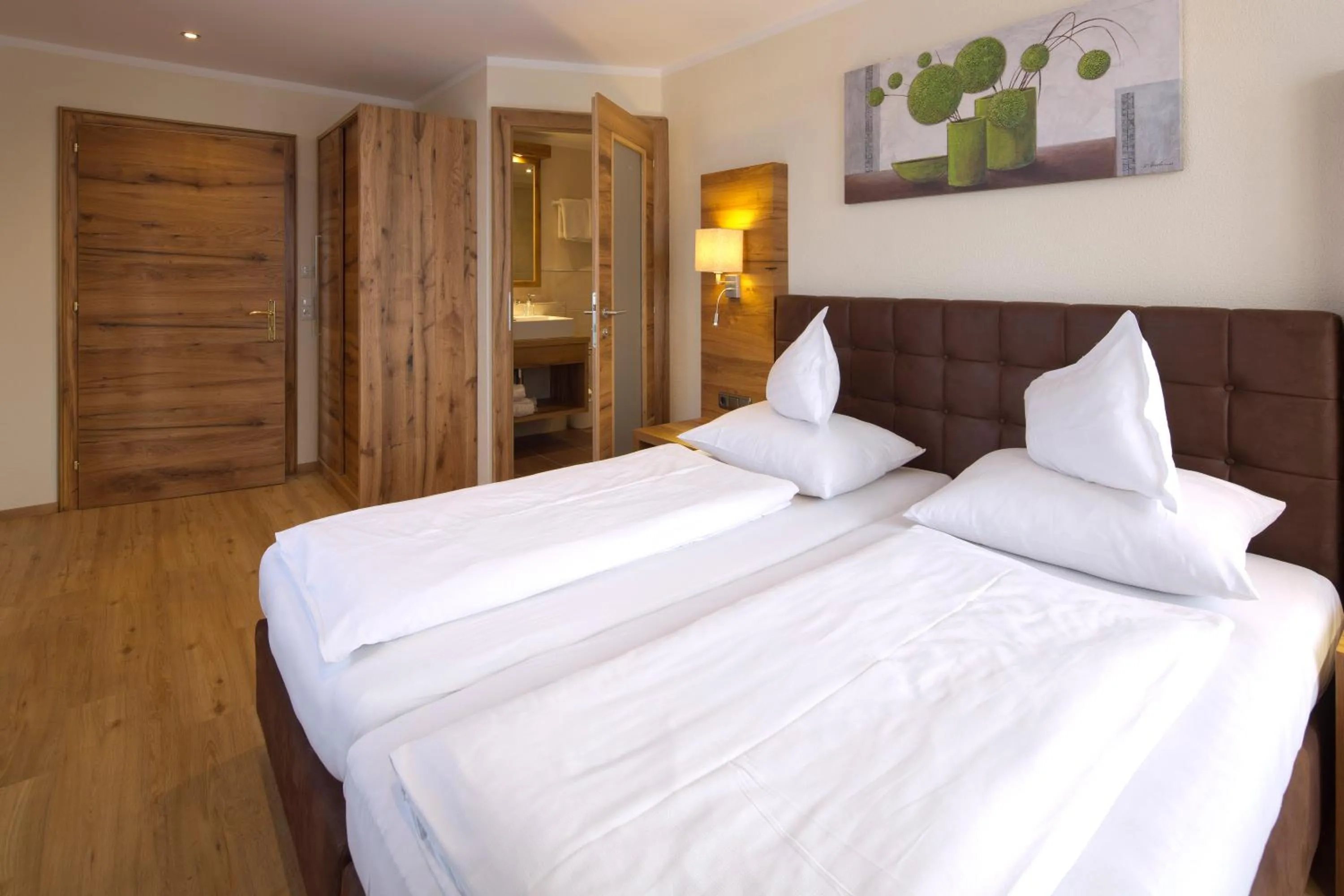 Bed in Hotel Gasthof Obermair