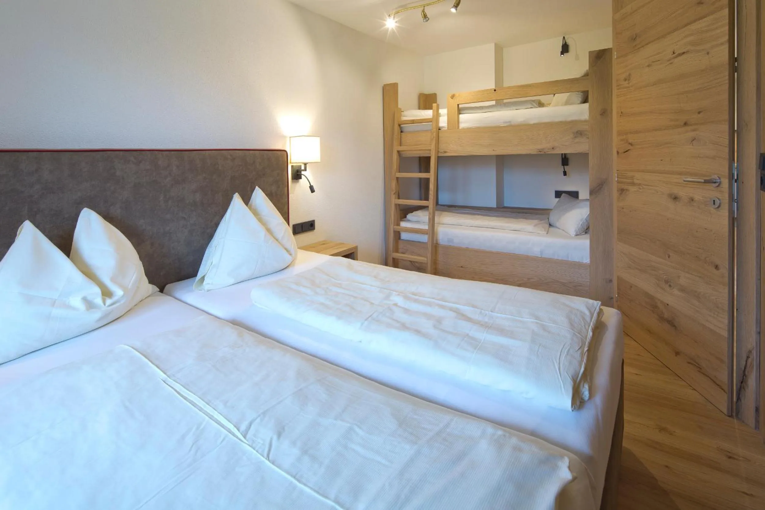 Photo of the whole room, Bed in Hotel Gasthof Obermair