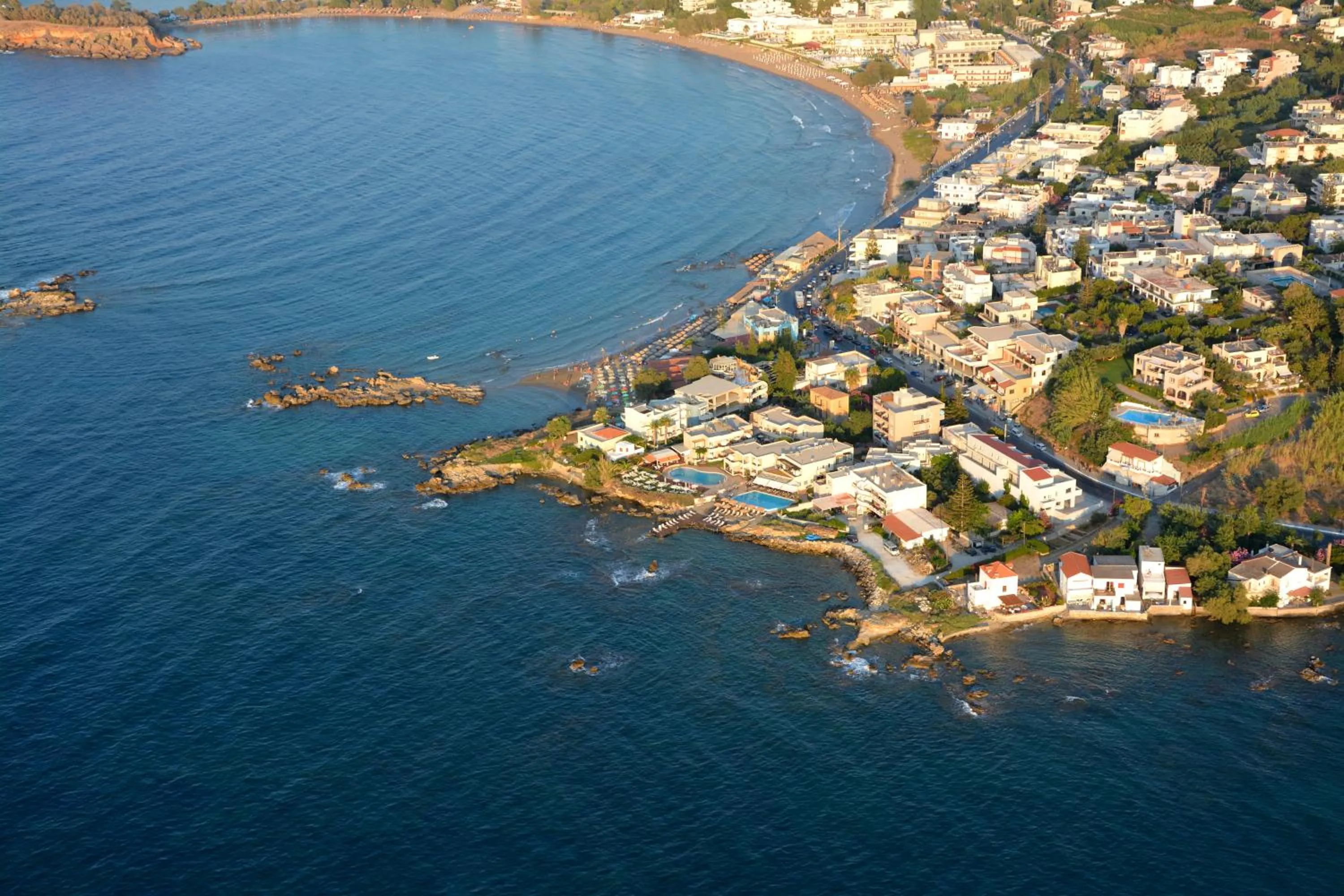 Bird's eye view in Corinna Mare