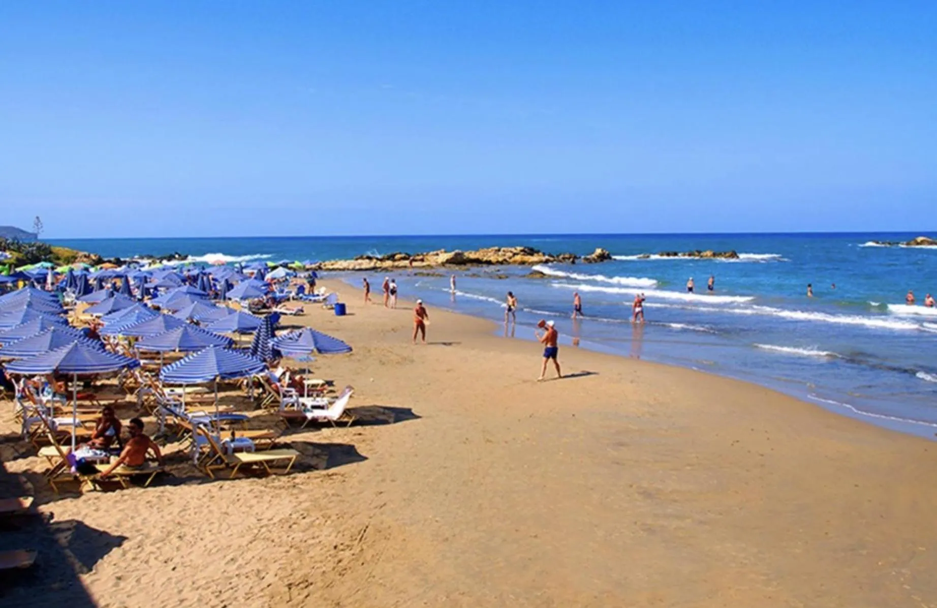 Beach in Corinna Mare