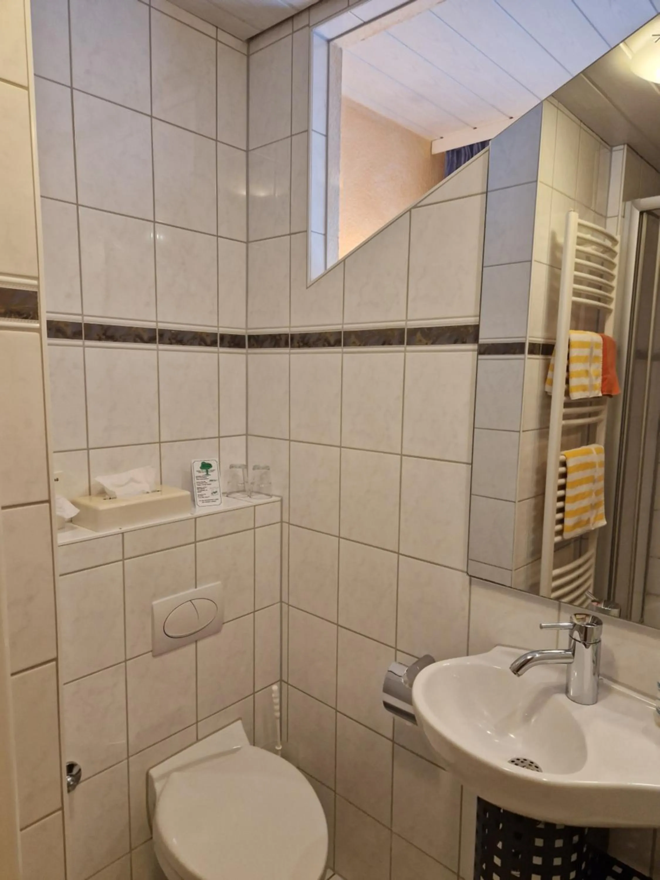 Bathroom in Hotel-Restaurant Gasthof Adler