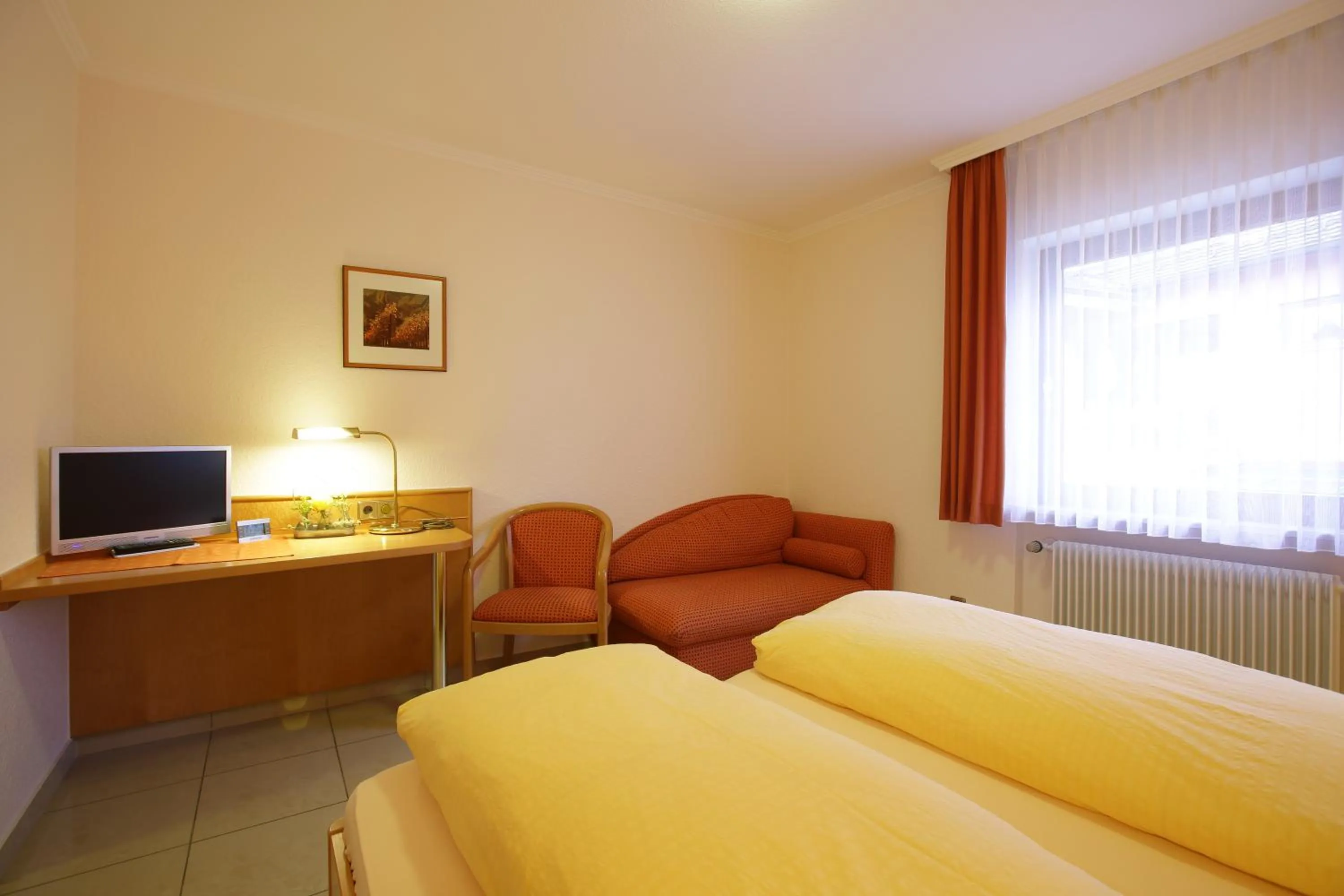 Bedroom, Bed in Hotel-Restaurant Gasthof Adler