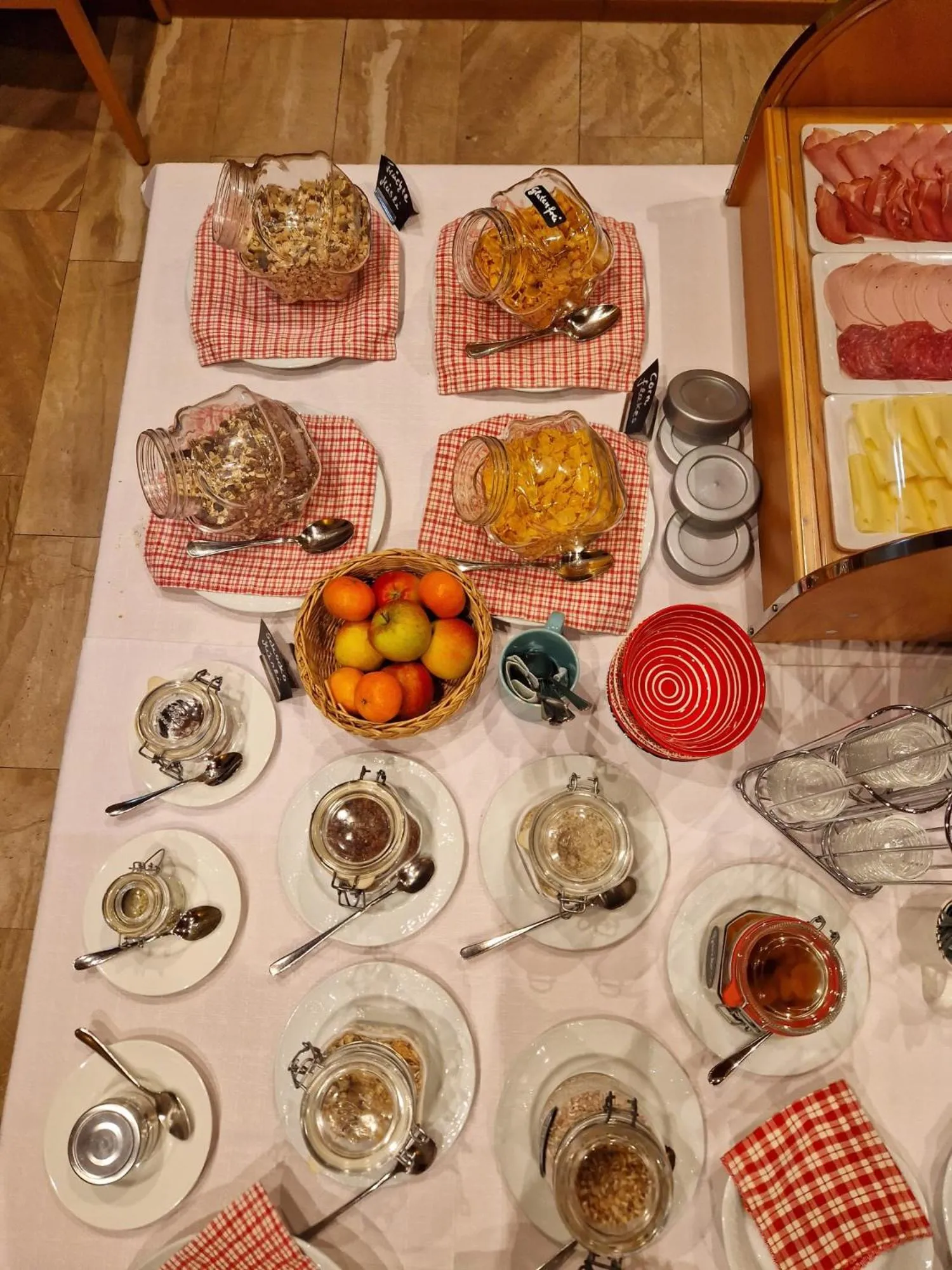 Breakfast in Hotel-Restaurant Gasthof Adler