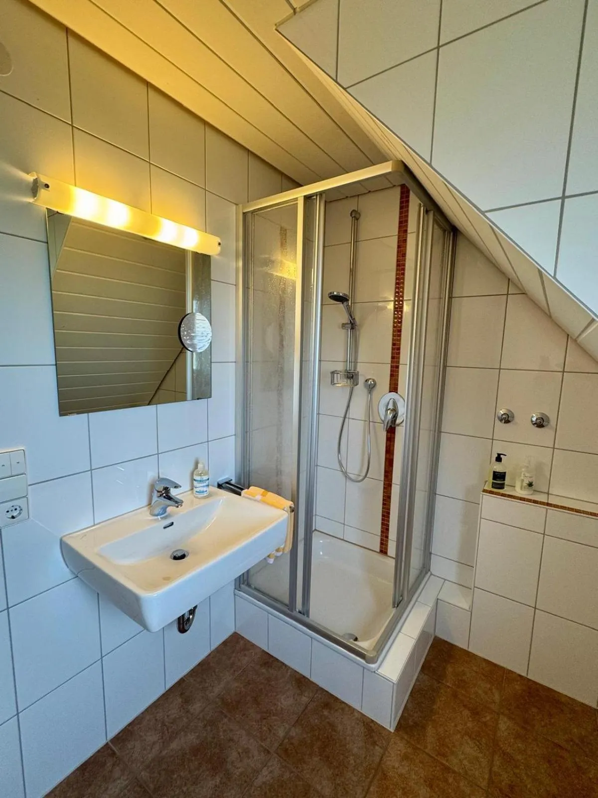 Bathroom in Hotel-Restaurant Gasthof Adler