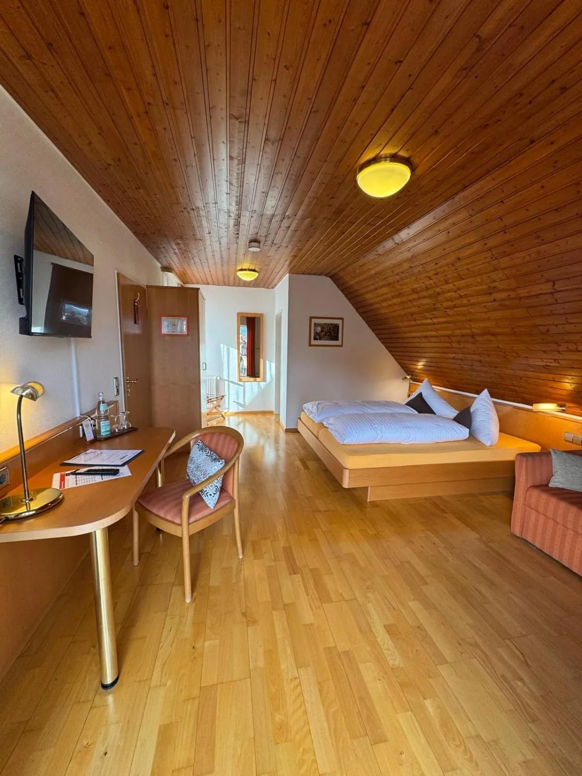 Bed in Hotel-Restaurant Gasthof Adler