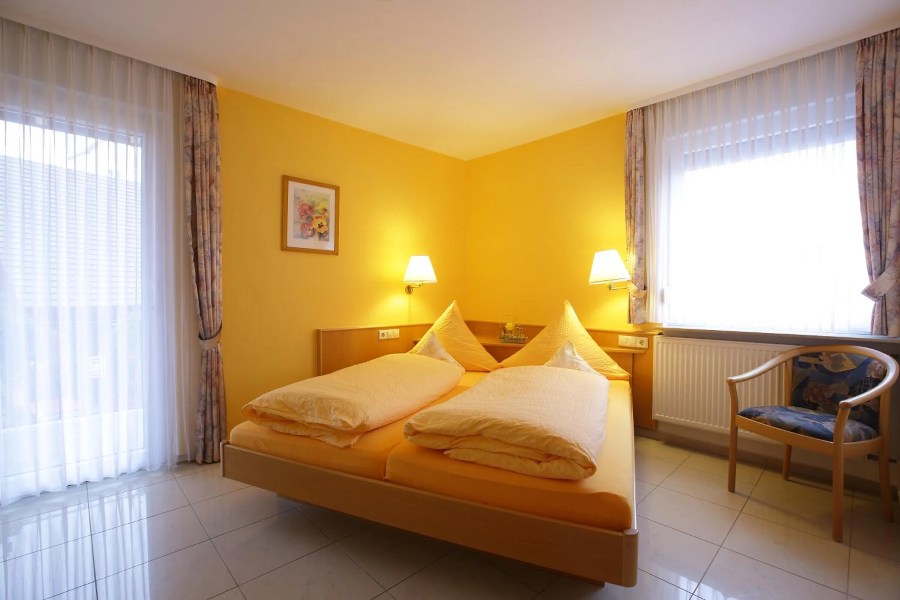 Bed in Hotel-Restaurant Gasthof Adler