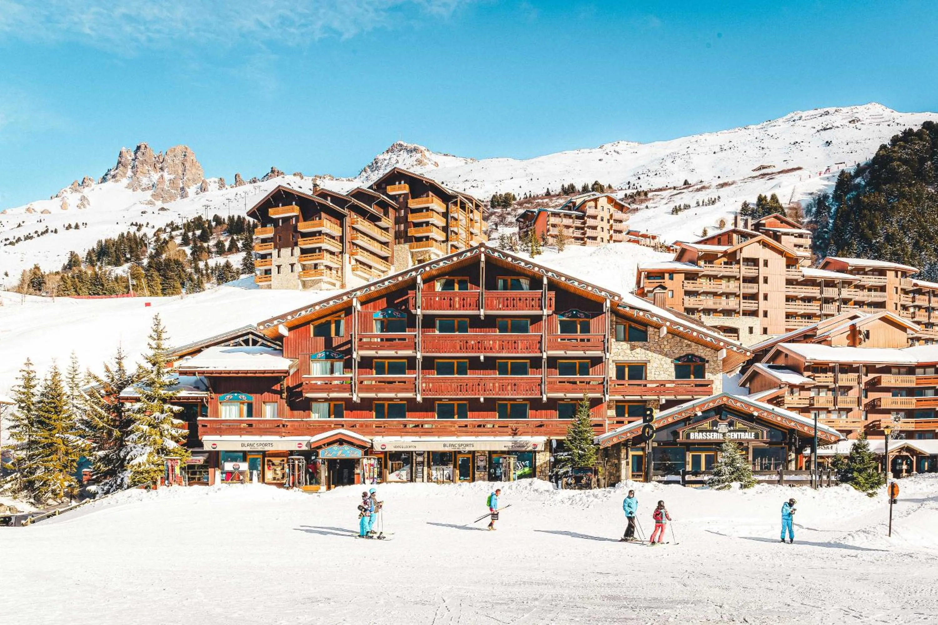 Property building in Hotel Mont Vallon