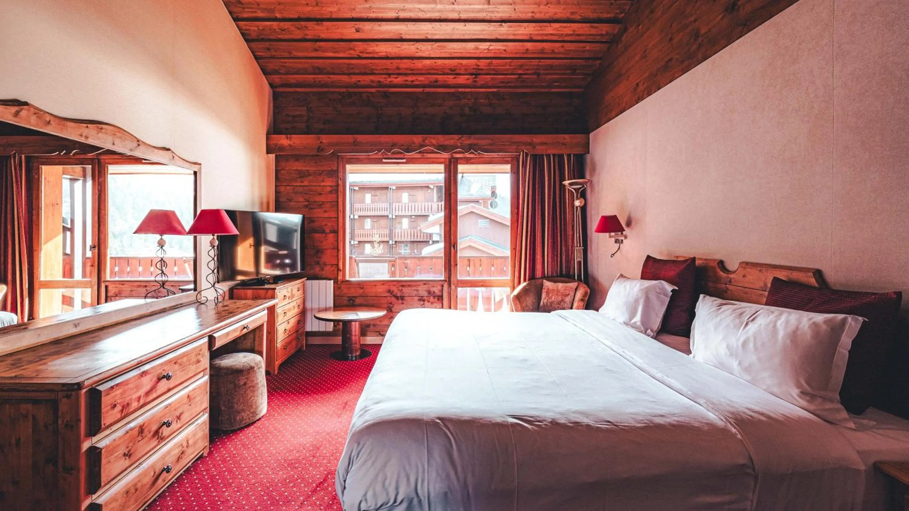 Bed in Hotel Mont Vallon