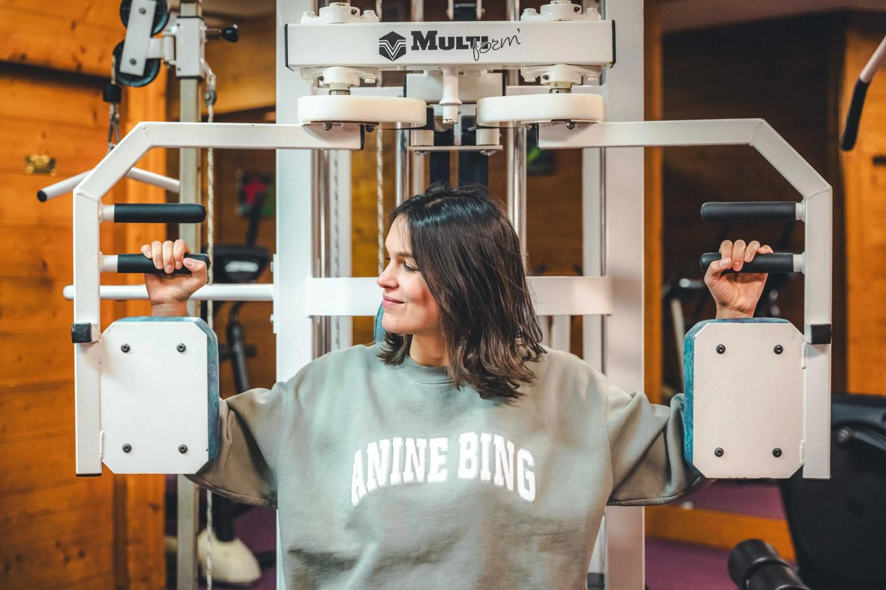 Fitness centre/facilities in Hotel Mont Vallon