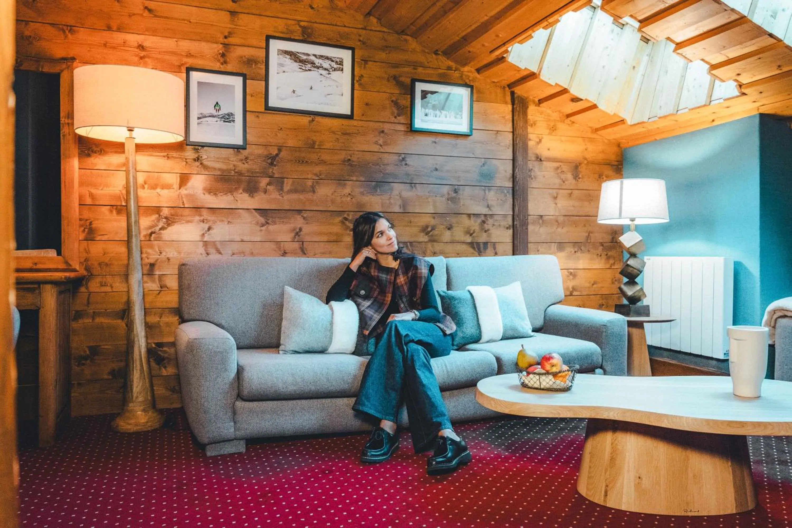 Living room in Hotel Mont Vallon