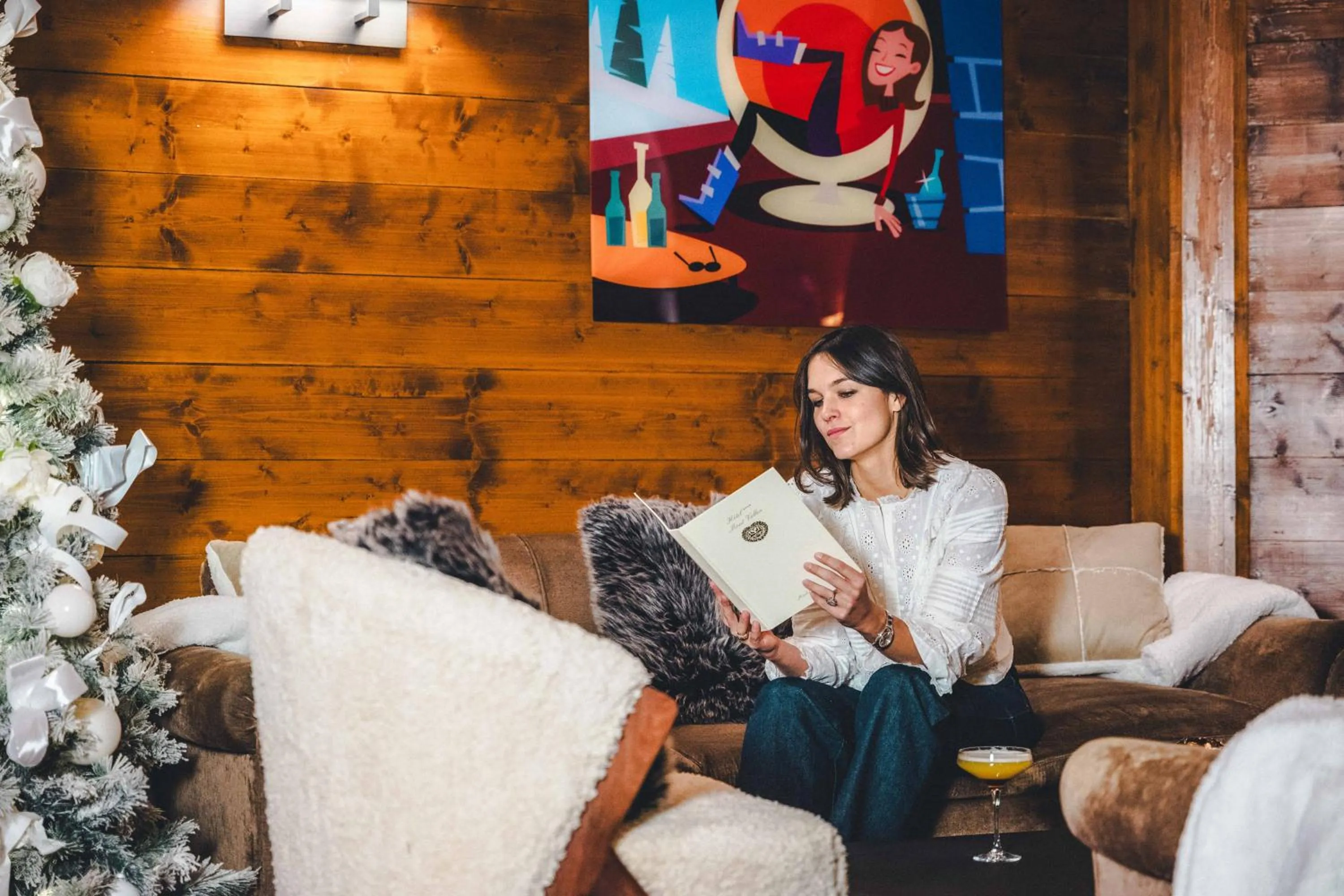 Living room in Hotel Mont Vallon