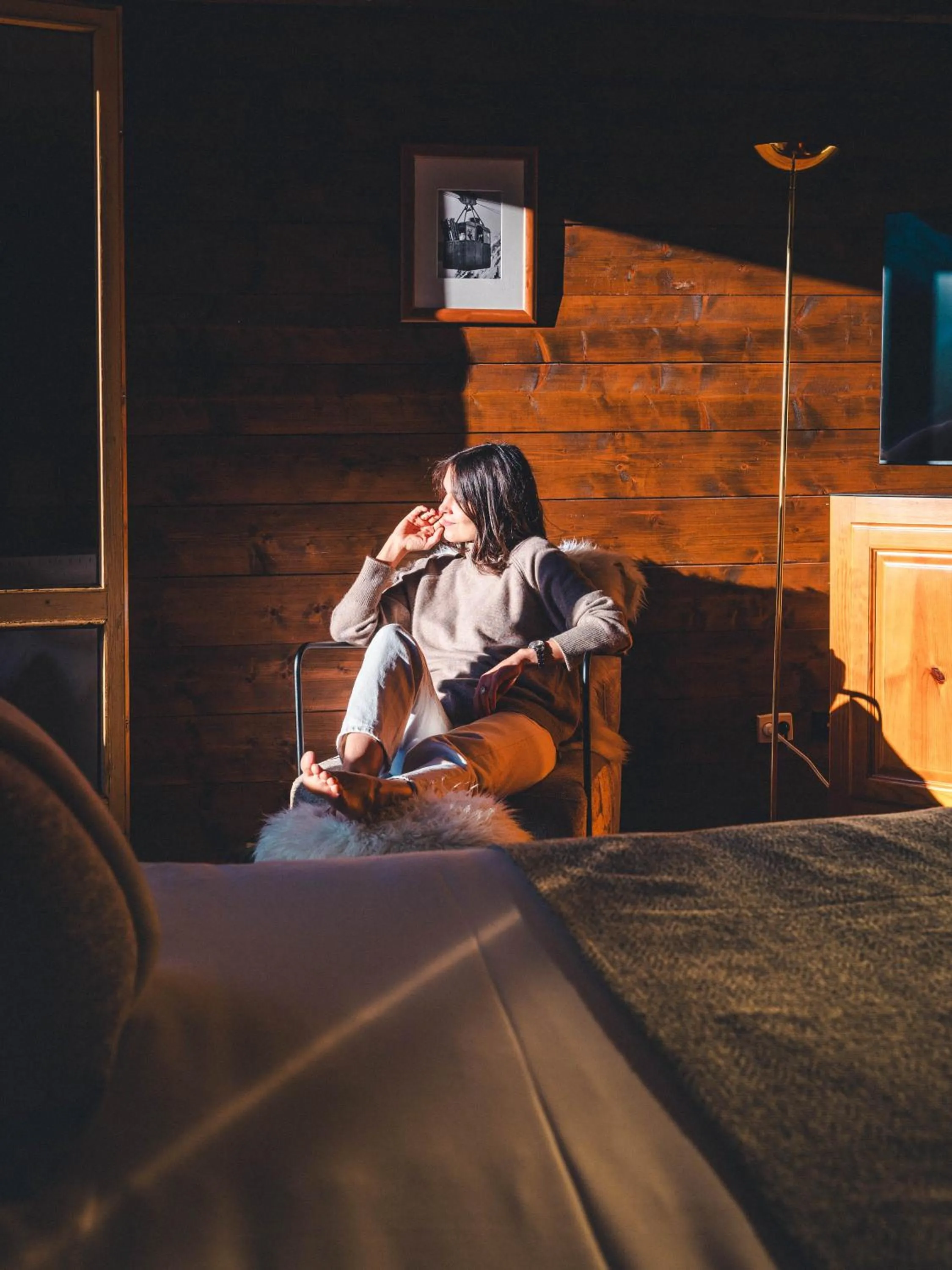 Bedroom in Hotel Mont Vallon