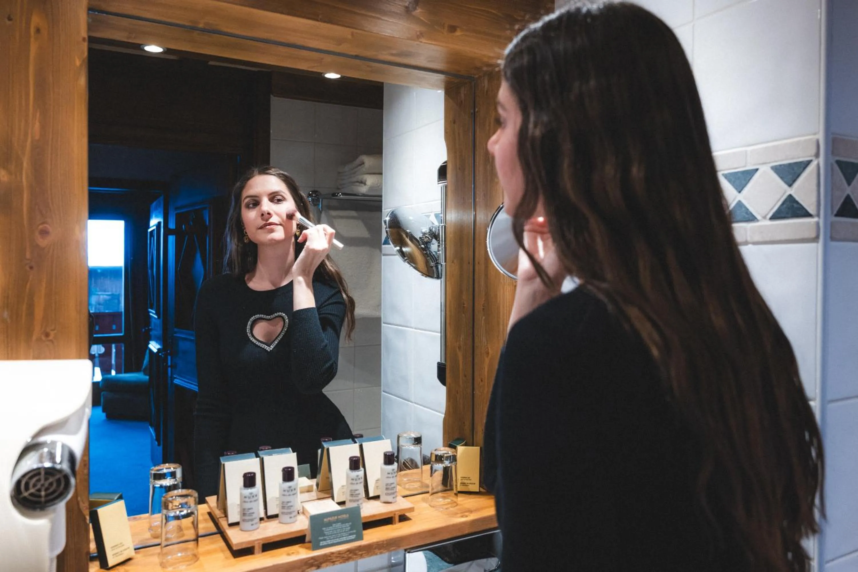 Bathroom in Hotel Mont Vallon