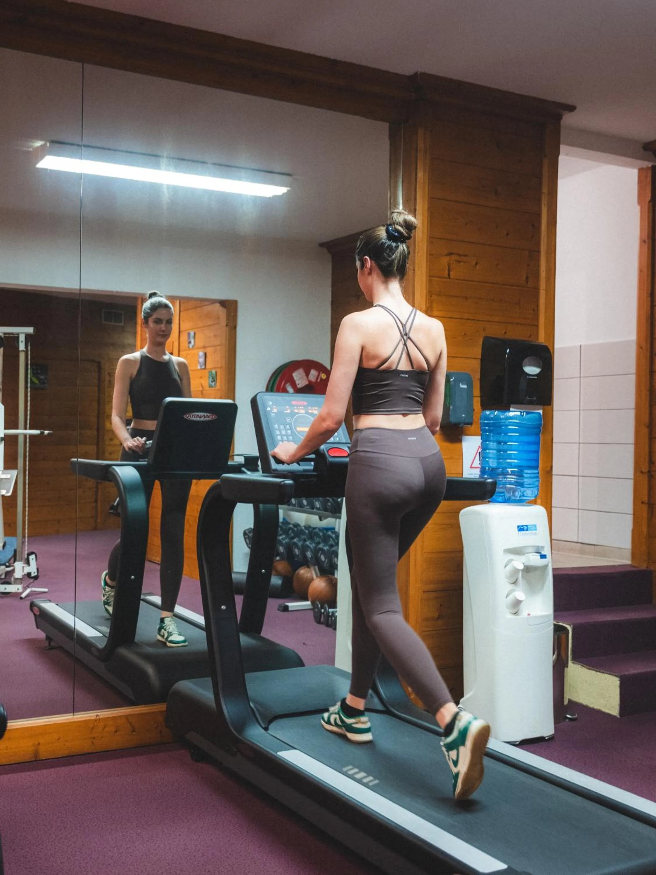 Fitness centre/facilities in Hotel Mont Vallon